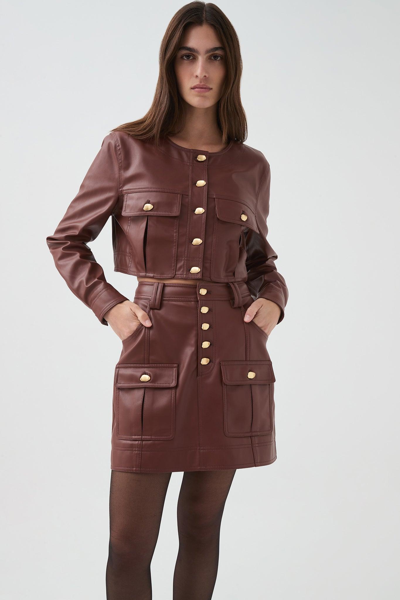 Sarina Cropped Jacket Product Image
