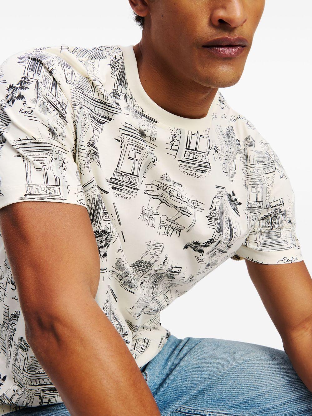 x Jorge Parra all-over print t-shirt  Product Image