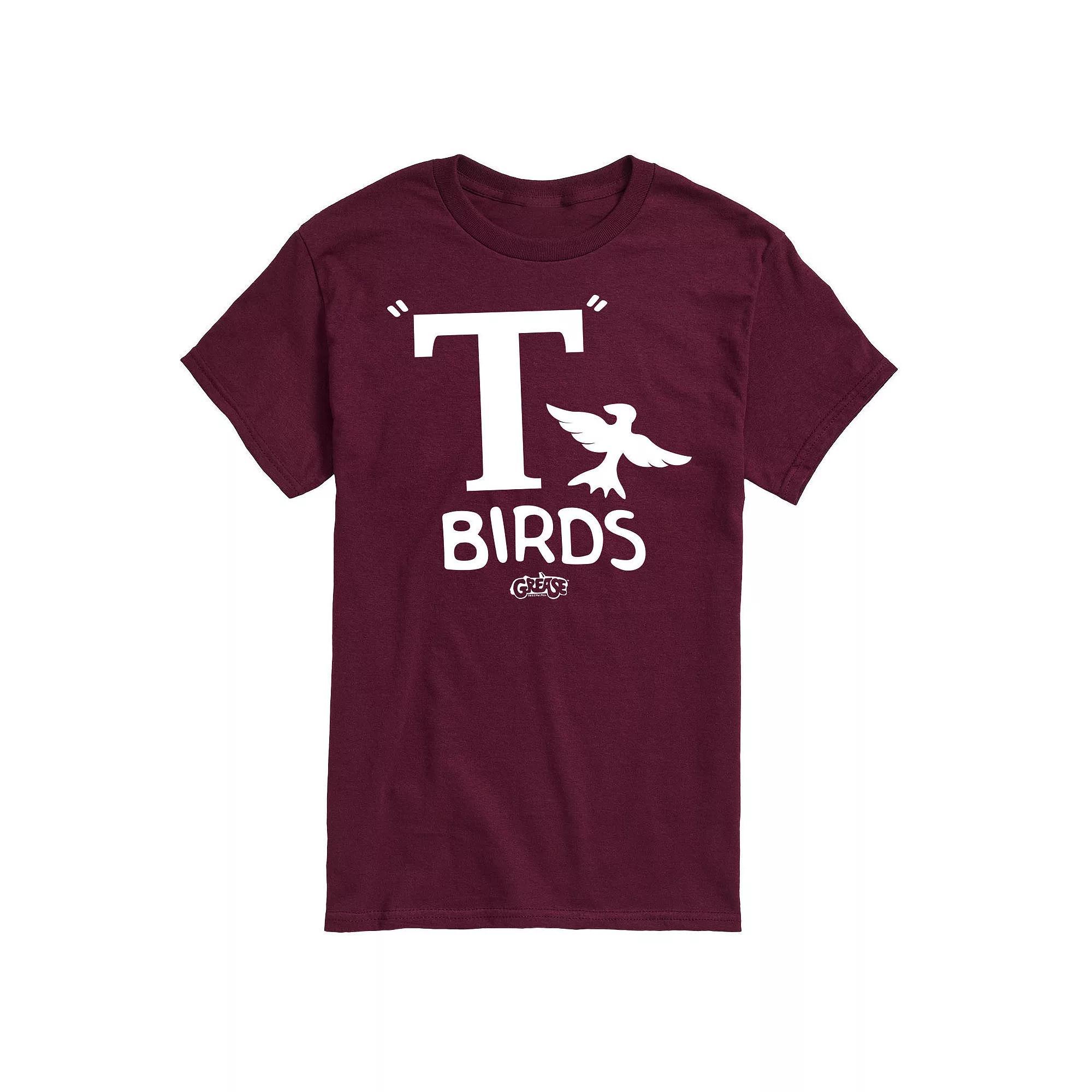 Mens Grease T Birds Graphic Tee Product Image