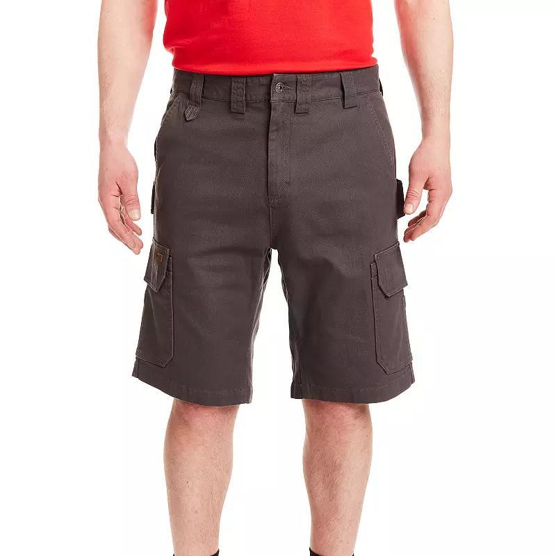 Mens Smiths Workwear 11-inch Relaxed-Fit Stretch Duck Canvas Cargo Shorts Product Image