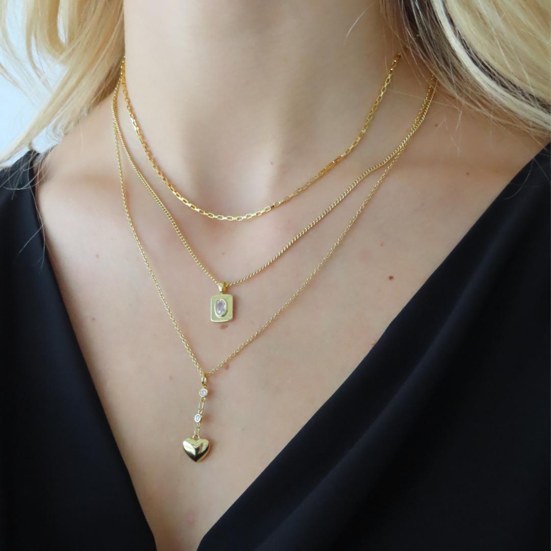 Square Up Necklace Product Image