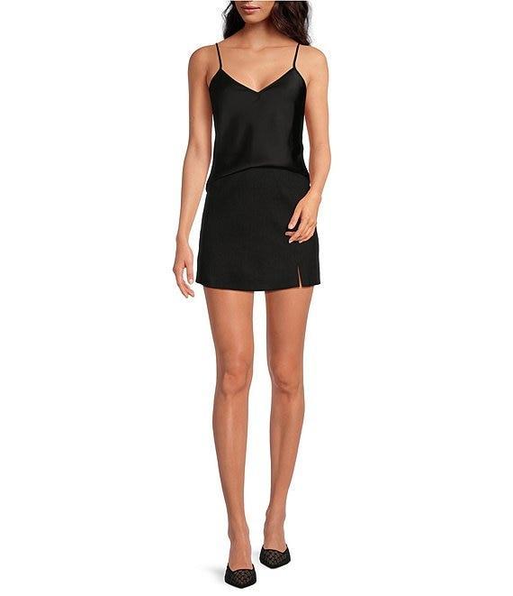 Gianni Bini Natalie Linen Skirt Product Image