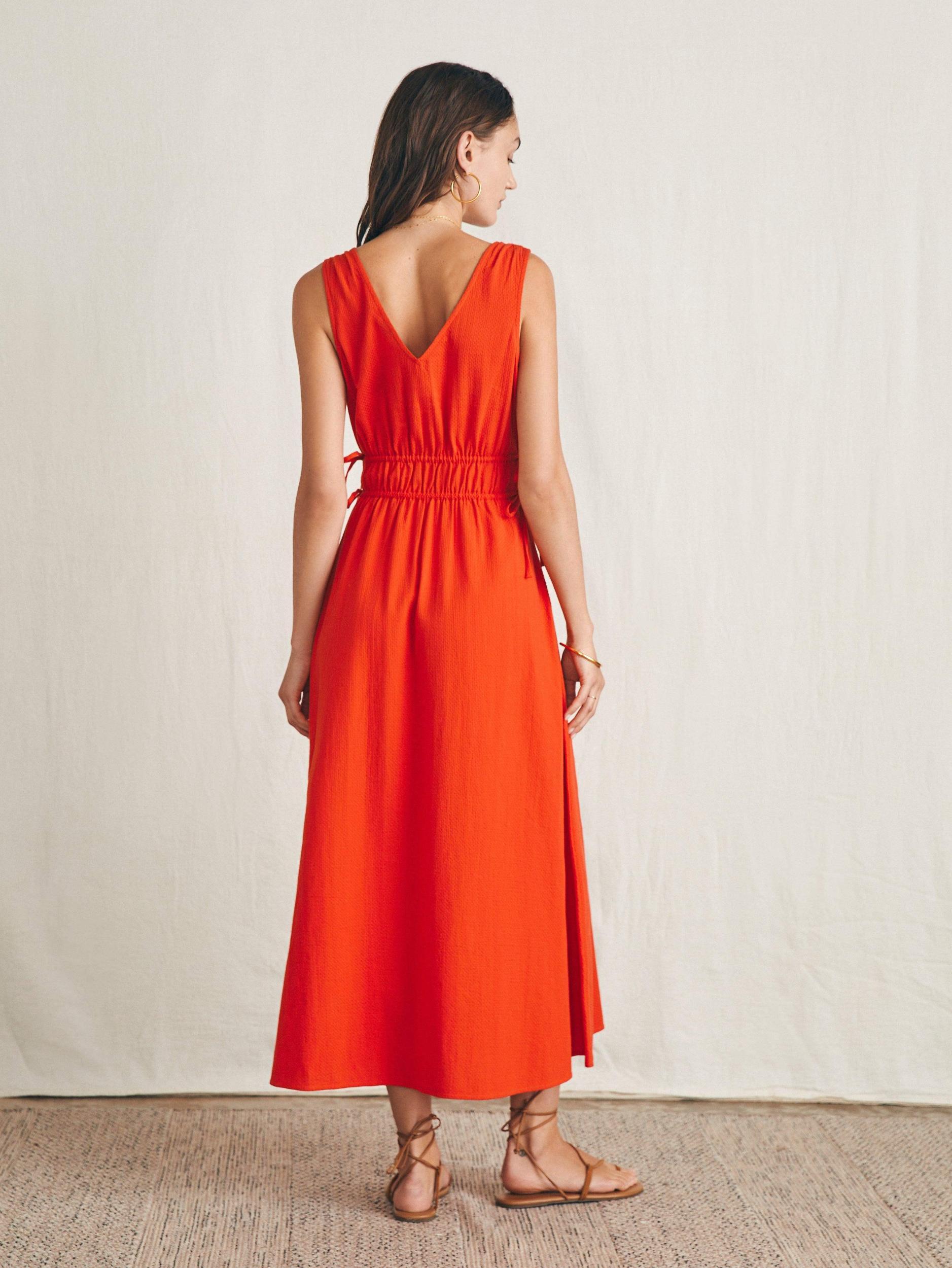 Sandbar Maxi Dress - Poppy Red Female Product Image