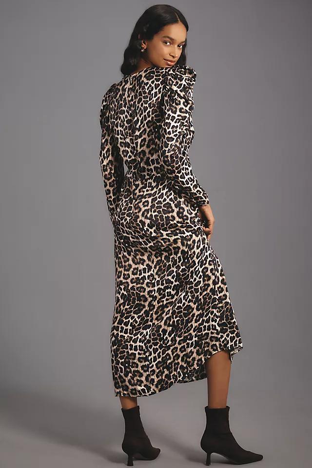 Farm Rio Leopard Midi Dress Product Image