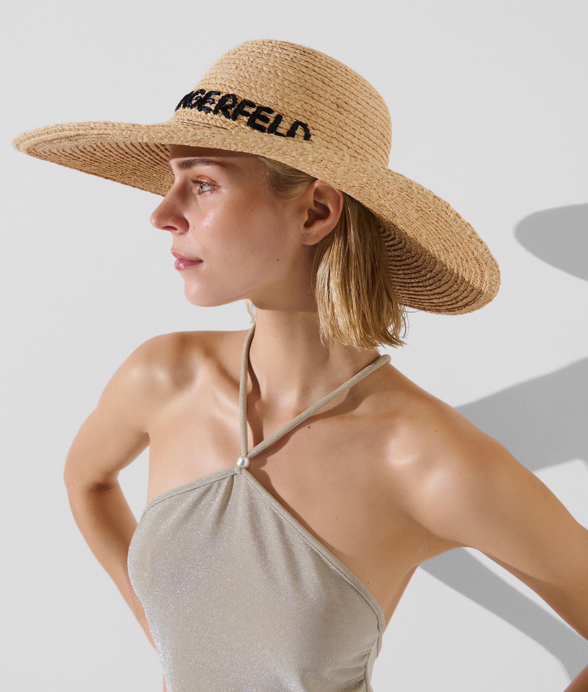 LOGO RAFFIA SUN HAT Product Image