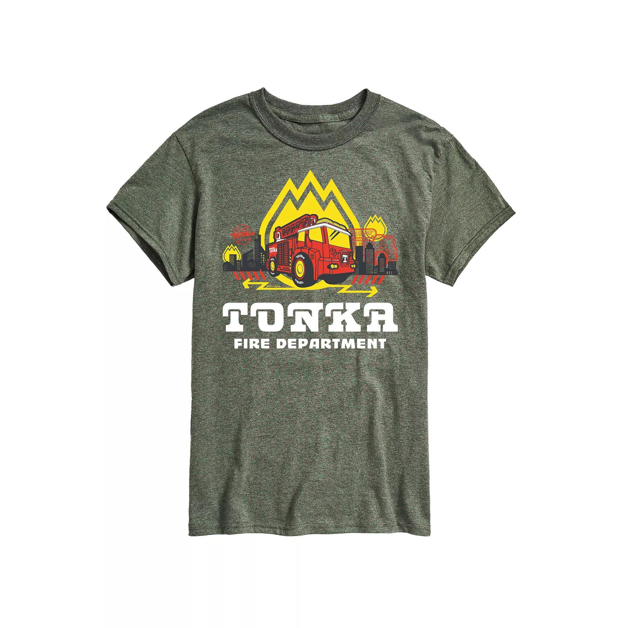 Mens Tonka Fire Department Graphic Tee Product Image