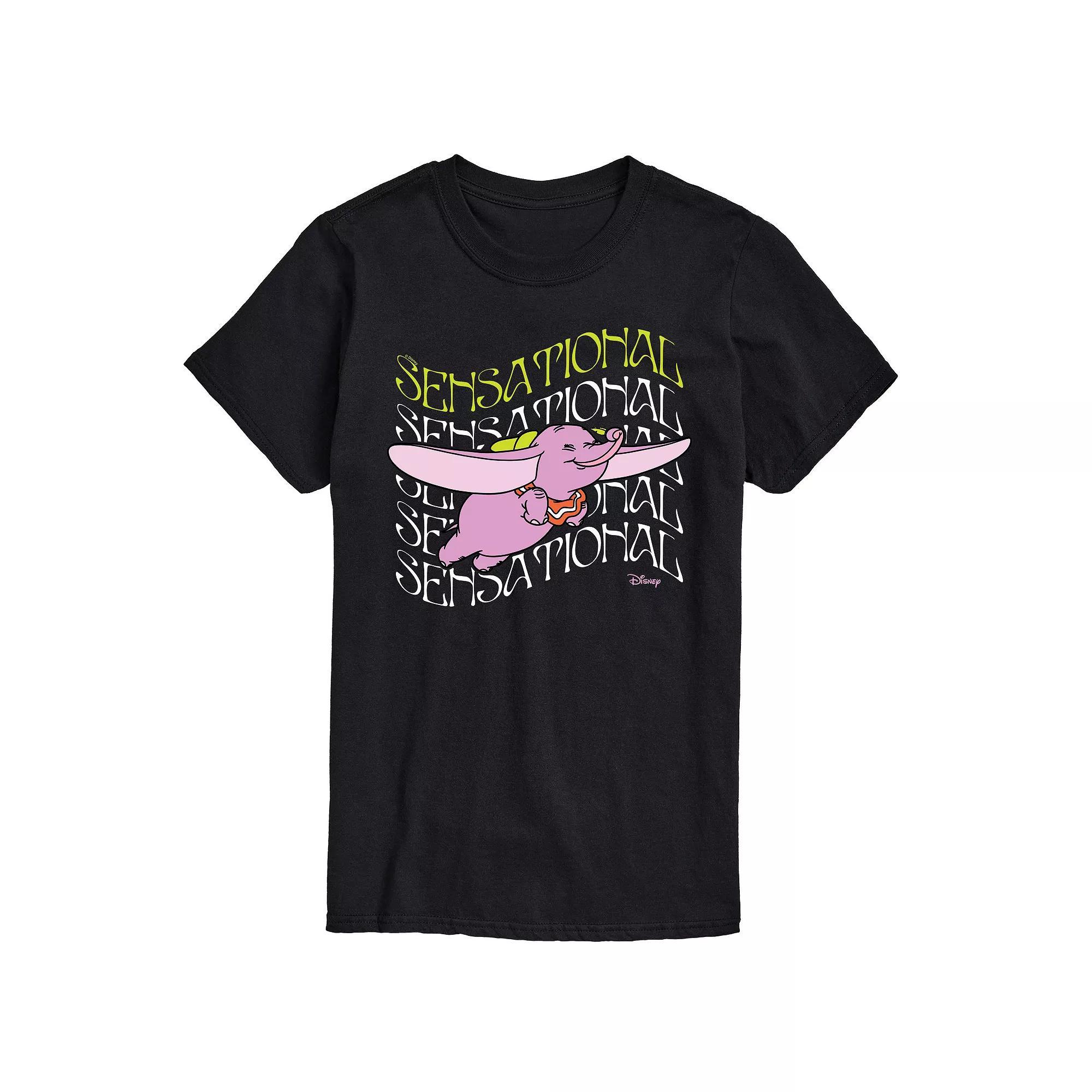 Disneys Dumbo Mens Sensational Graphic Tee Product Image
