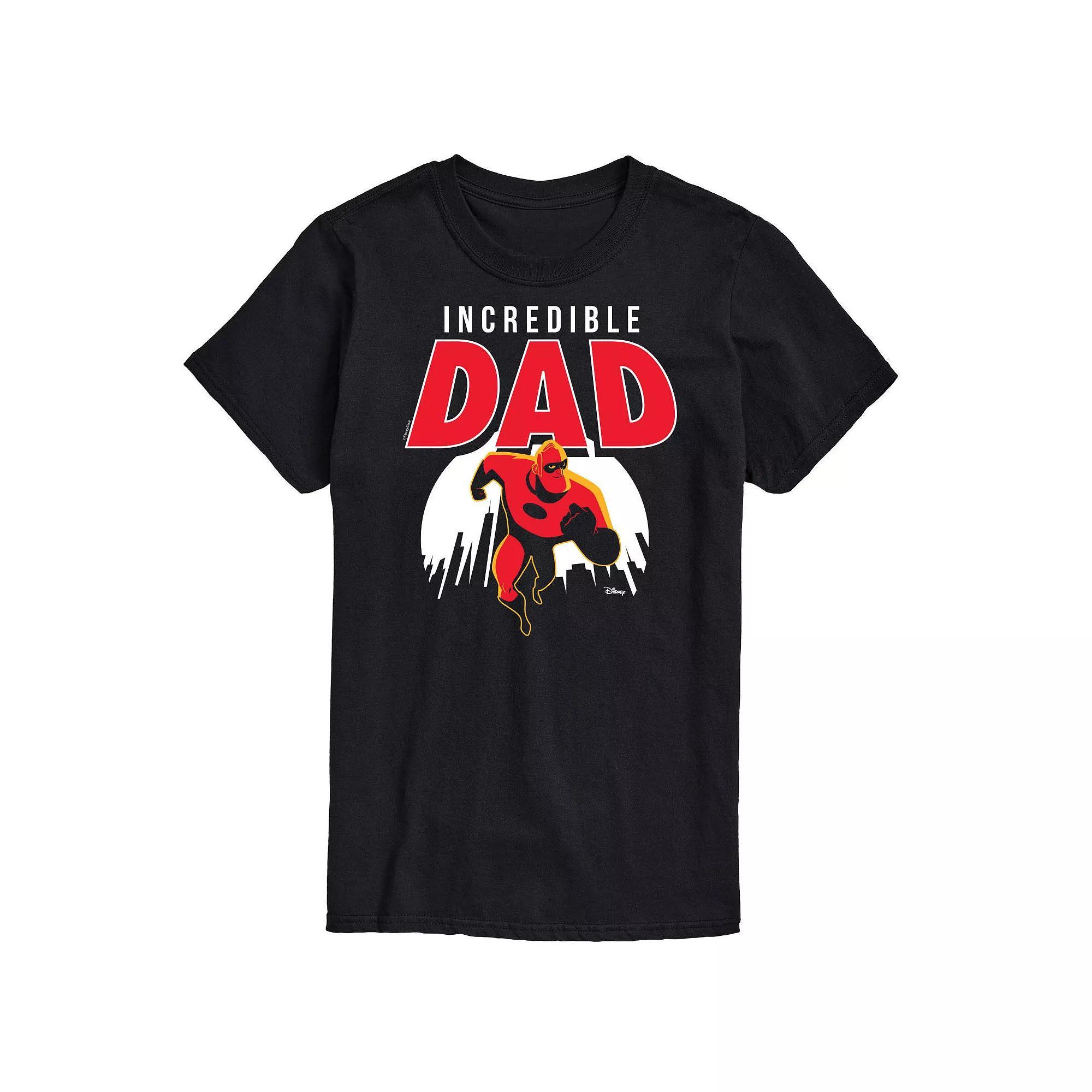 Disneys Mens The Incredibles Incredible Dad Tee Product Image