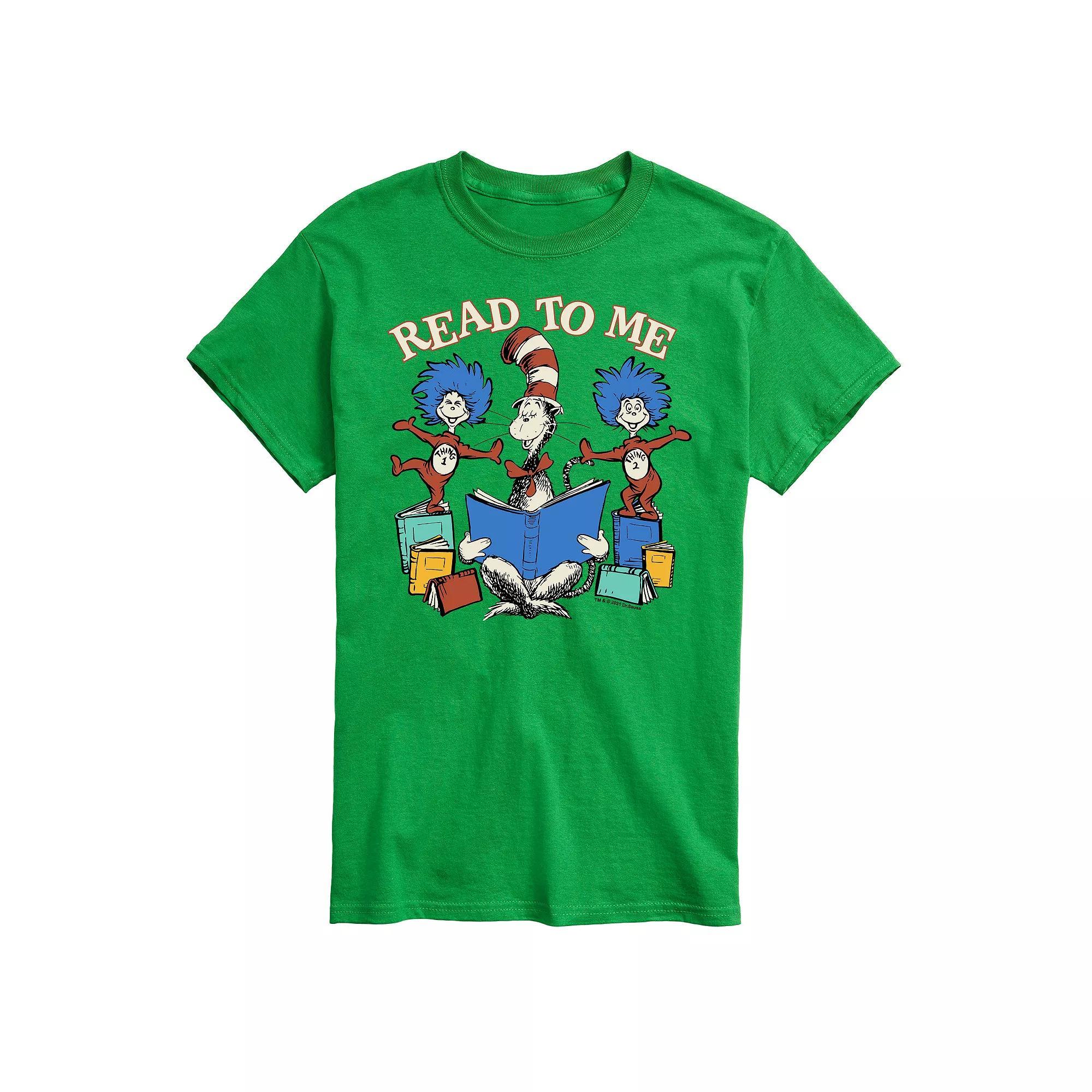 Big & Tall Dr Seuss Read To Me Tee, Mens Product Image