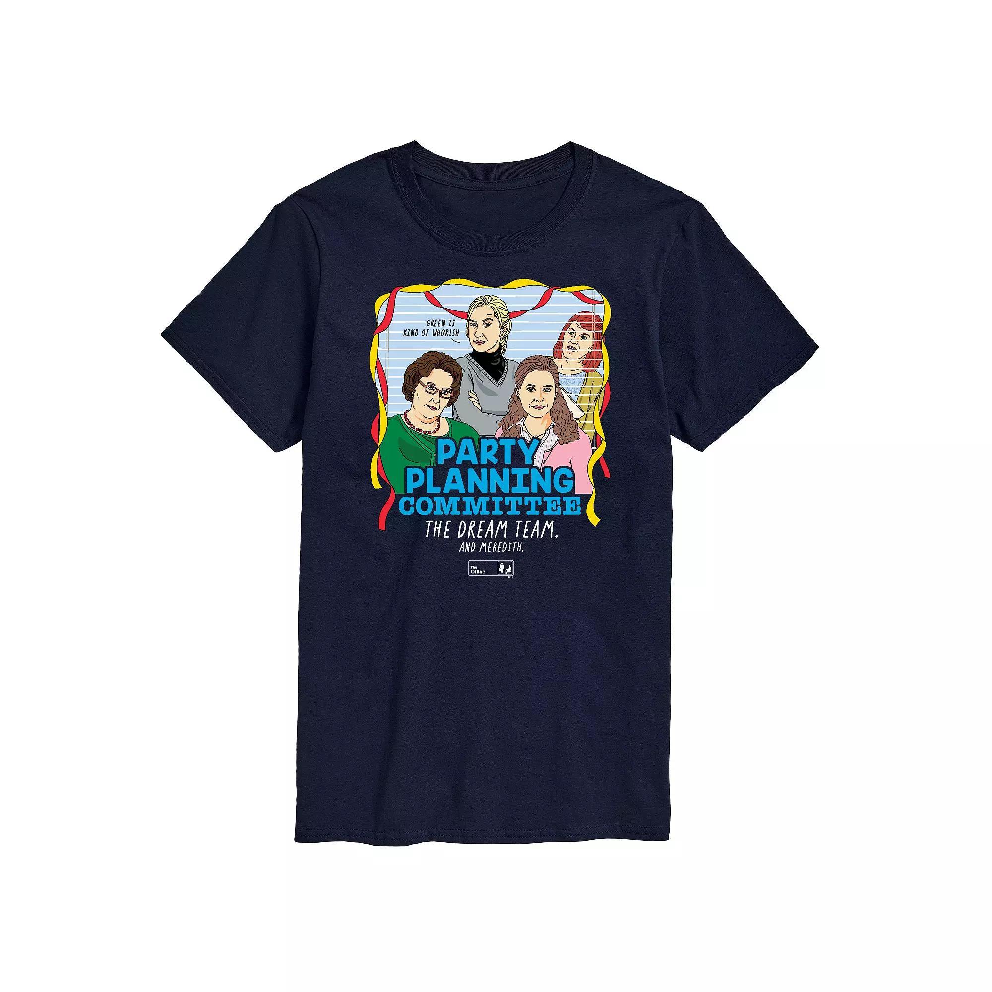 Mens The Office The Dream Team Tee Blue Product Image