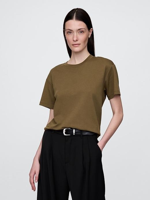 Supima® Cotton Relaxed T-Shirt Product Image