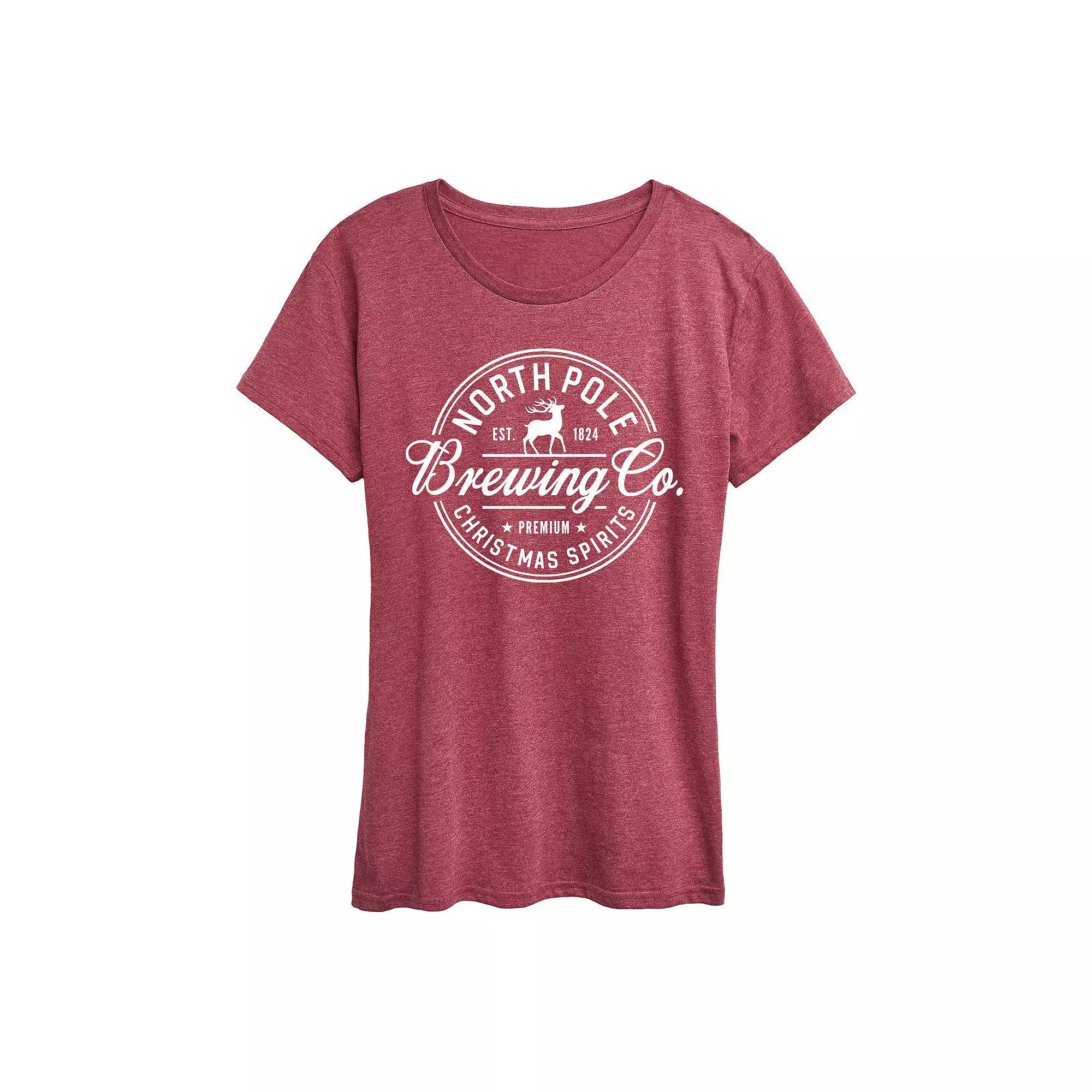 Womens North Pole Brewing Co. Graphic Tee, Girls Product Image