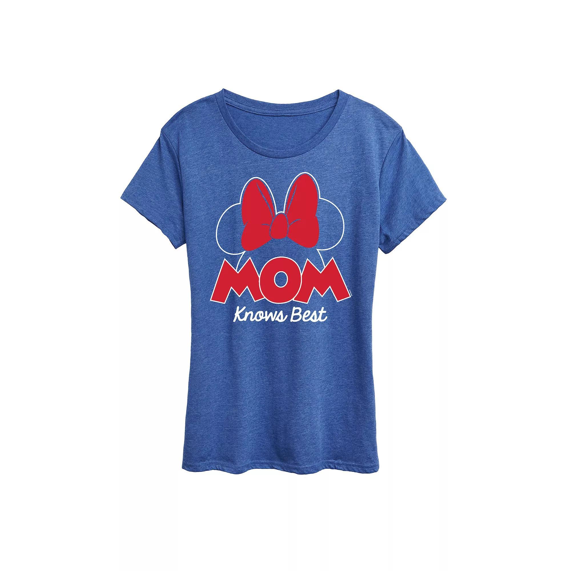 Women's Blessed Mimi Graphic Tee, Size: Small, Grey Royal Blue Product Image
