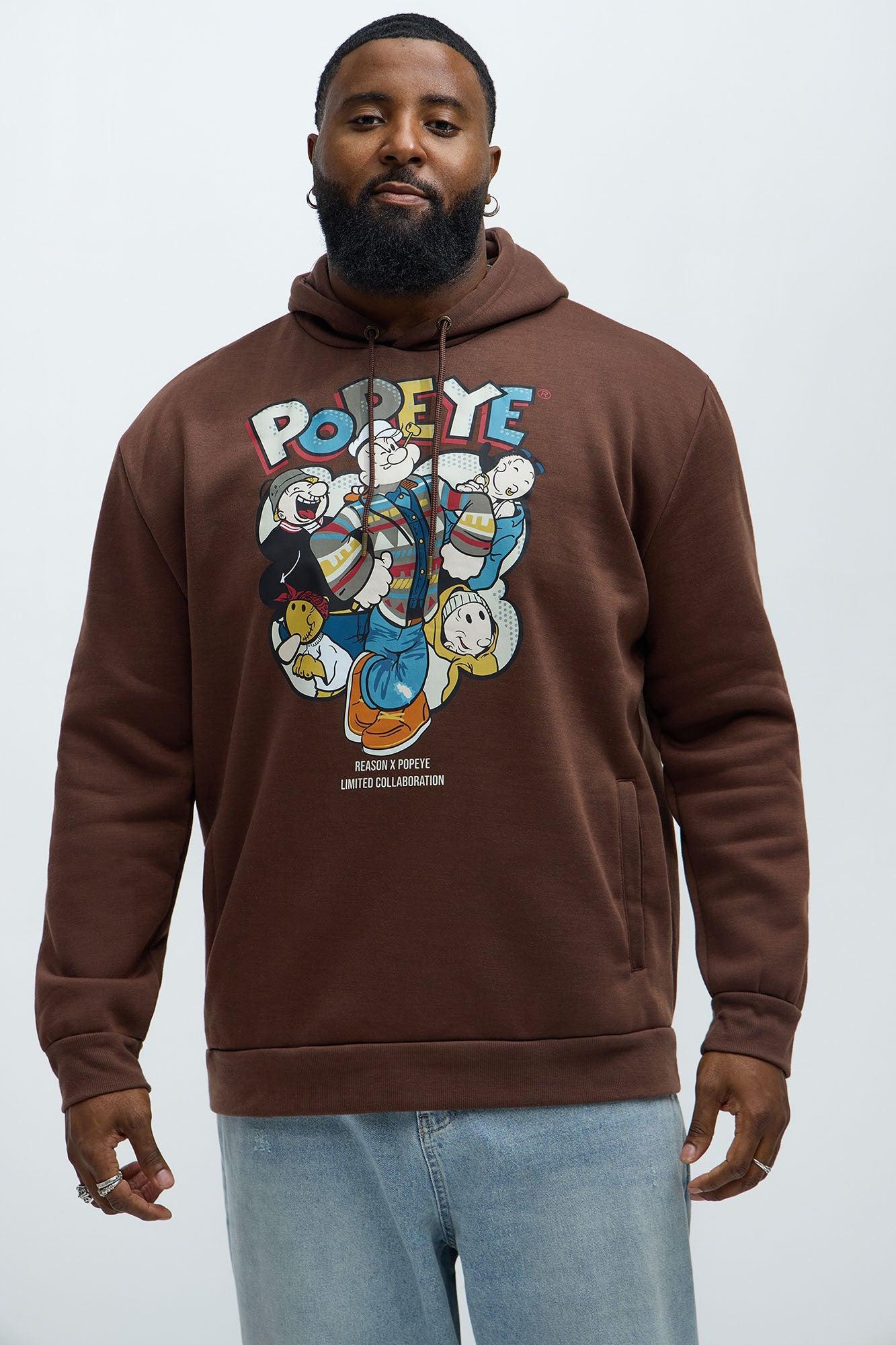 Popeye Limited Hoodie - Brown Product Image