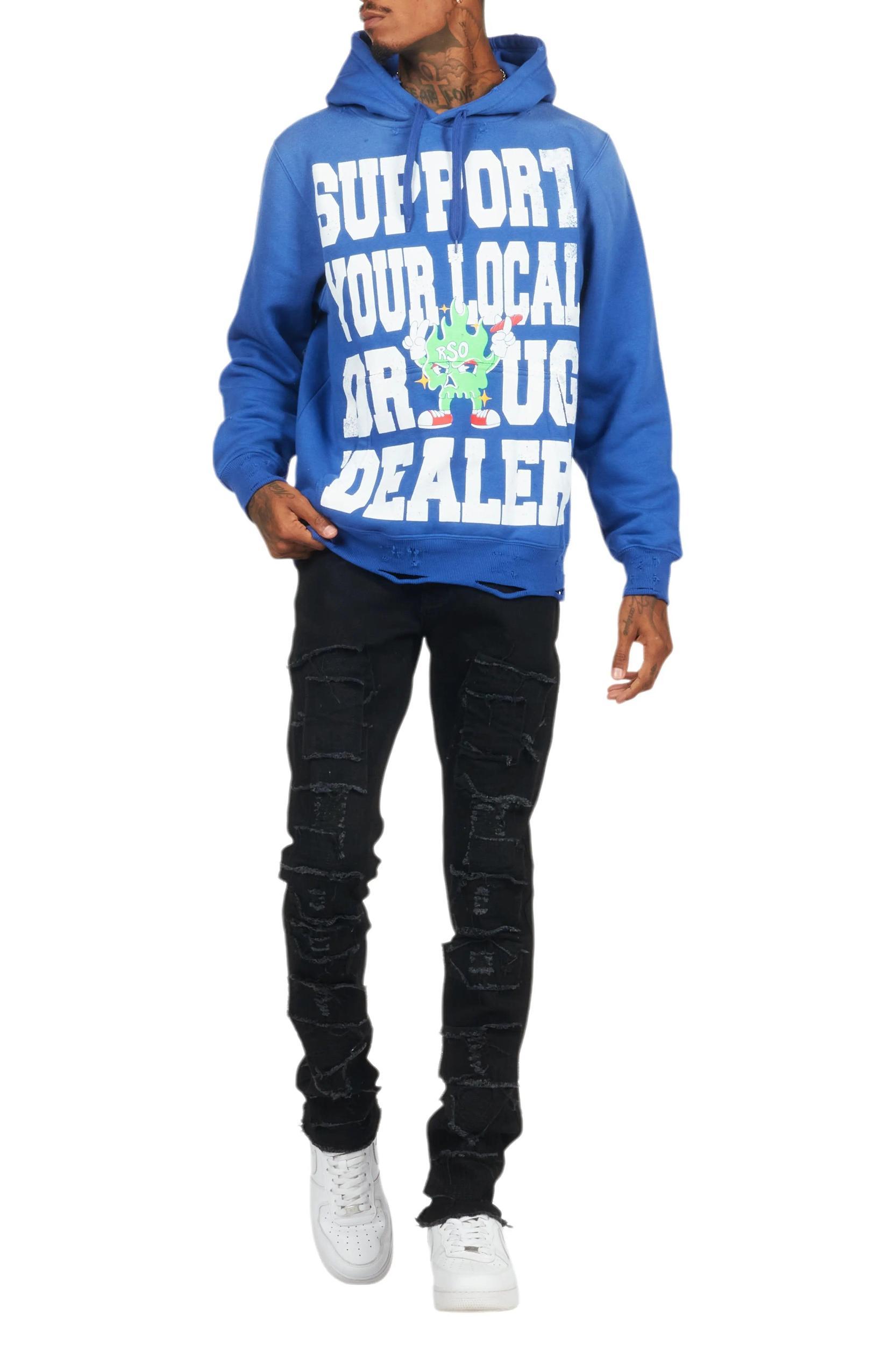 Camden Jet Black Slim Fit Jean Male Product Image
