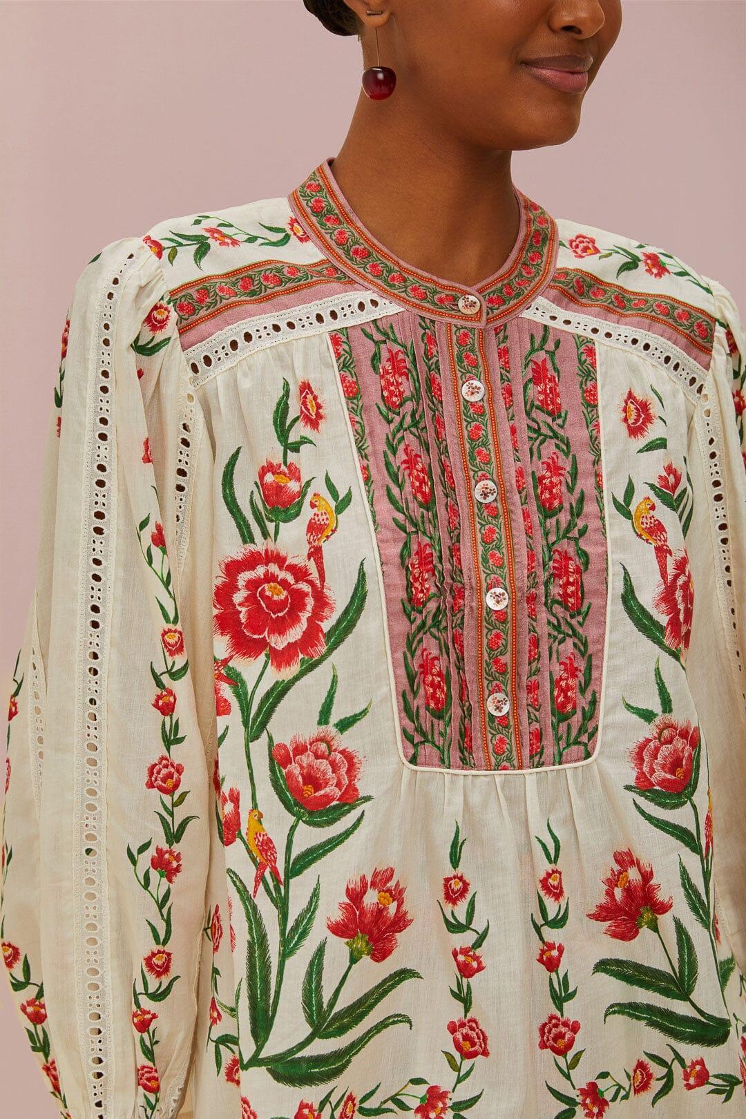 Off-White Ainika Delicate Blouse, AINIKA DELICATE OFF-WHITE / XXS Product Image