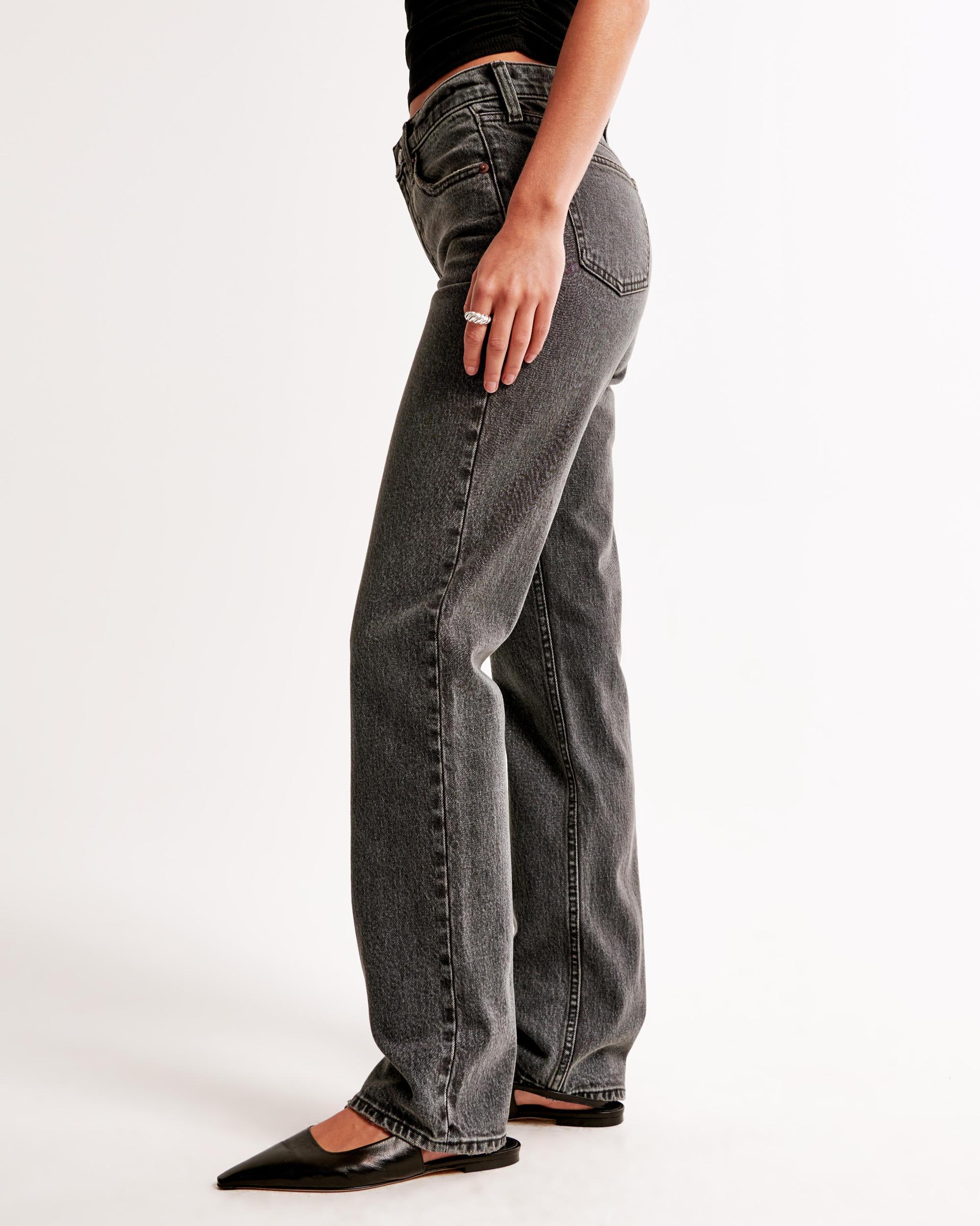 Mid Rise 90s Straight Jean Product Image