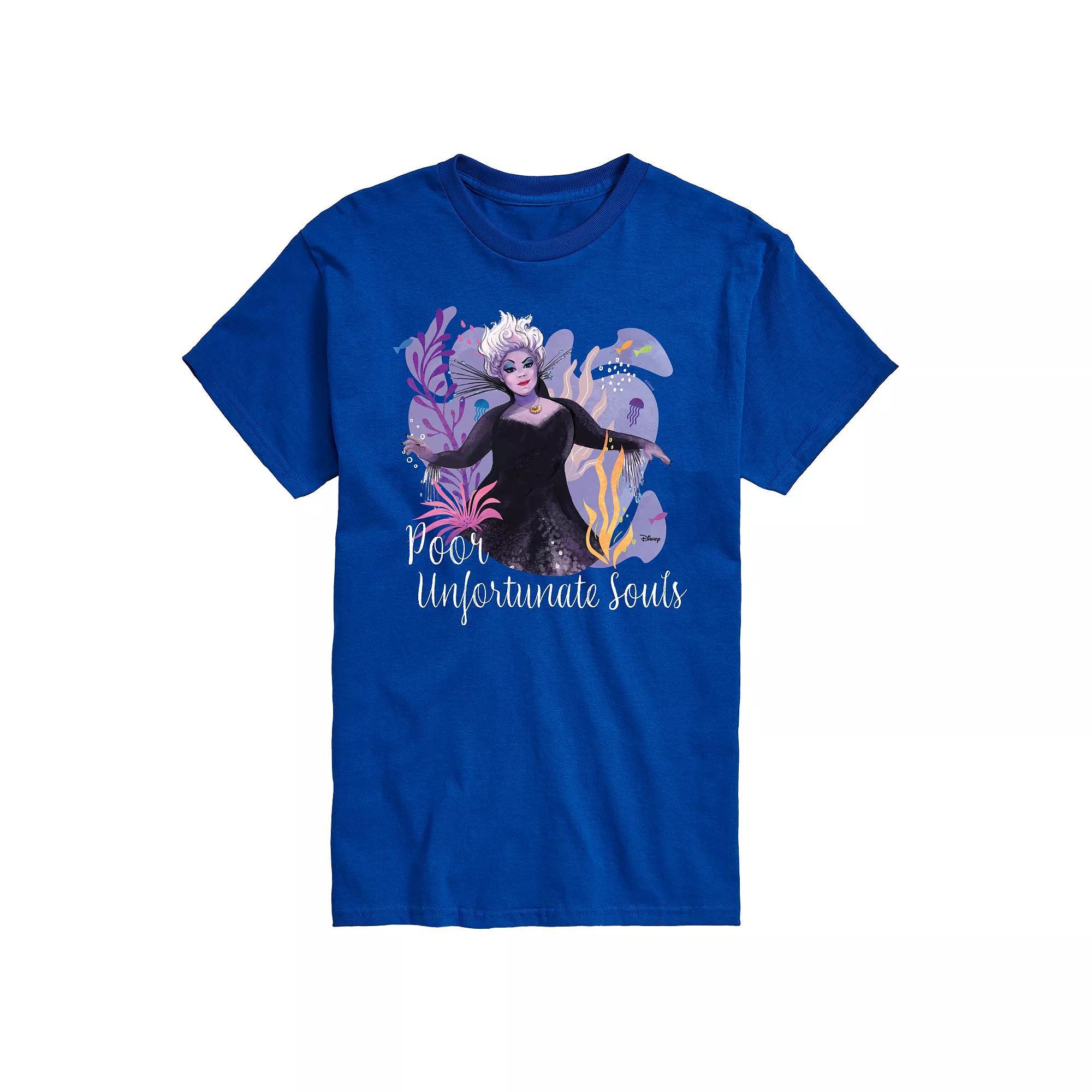 Disneys The Little Mermaid Mens Poor Unfortunate Soul Blue Product Image