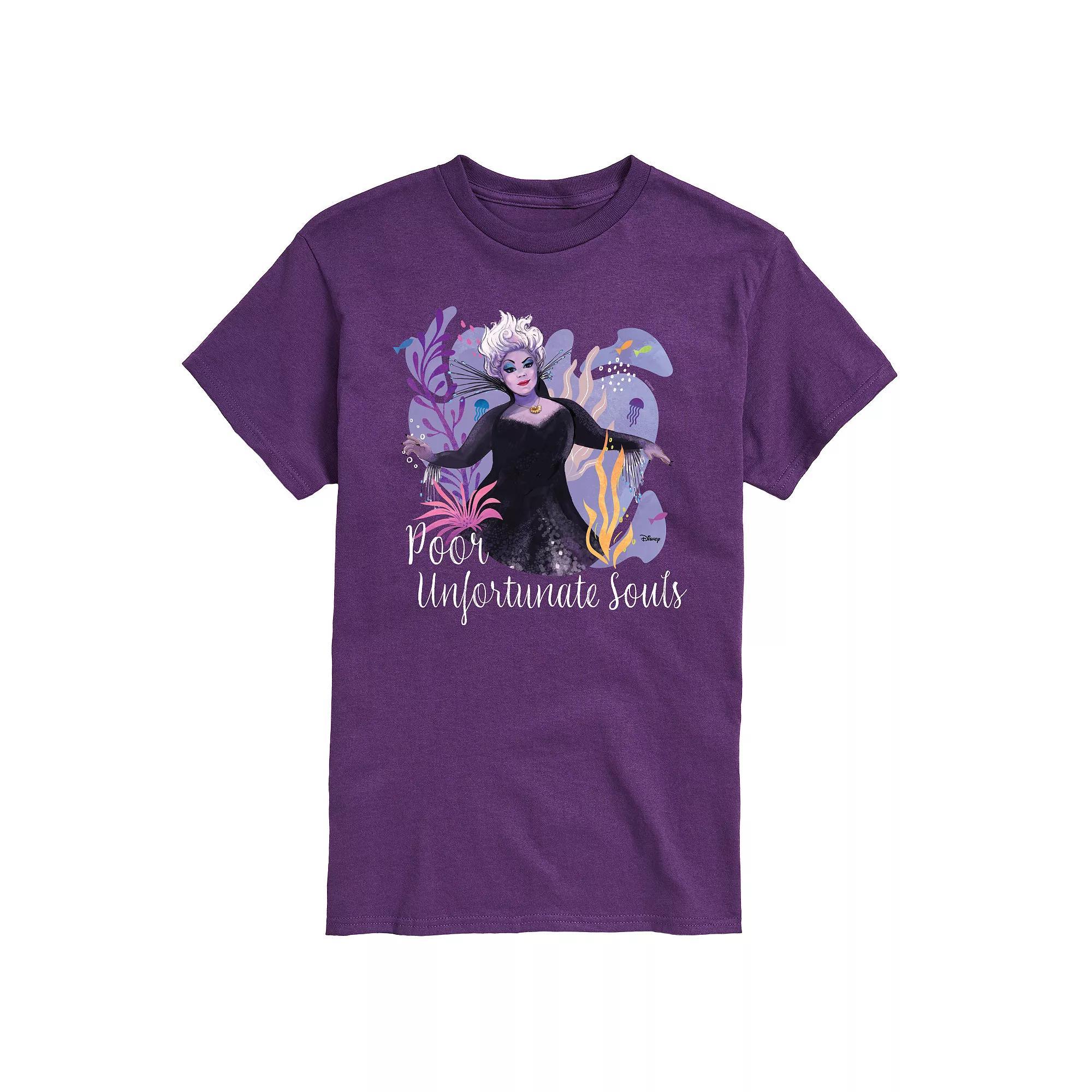 Disneys The Little Mermaid Mens Poor Unfortunate Soul Blue Product Image