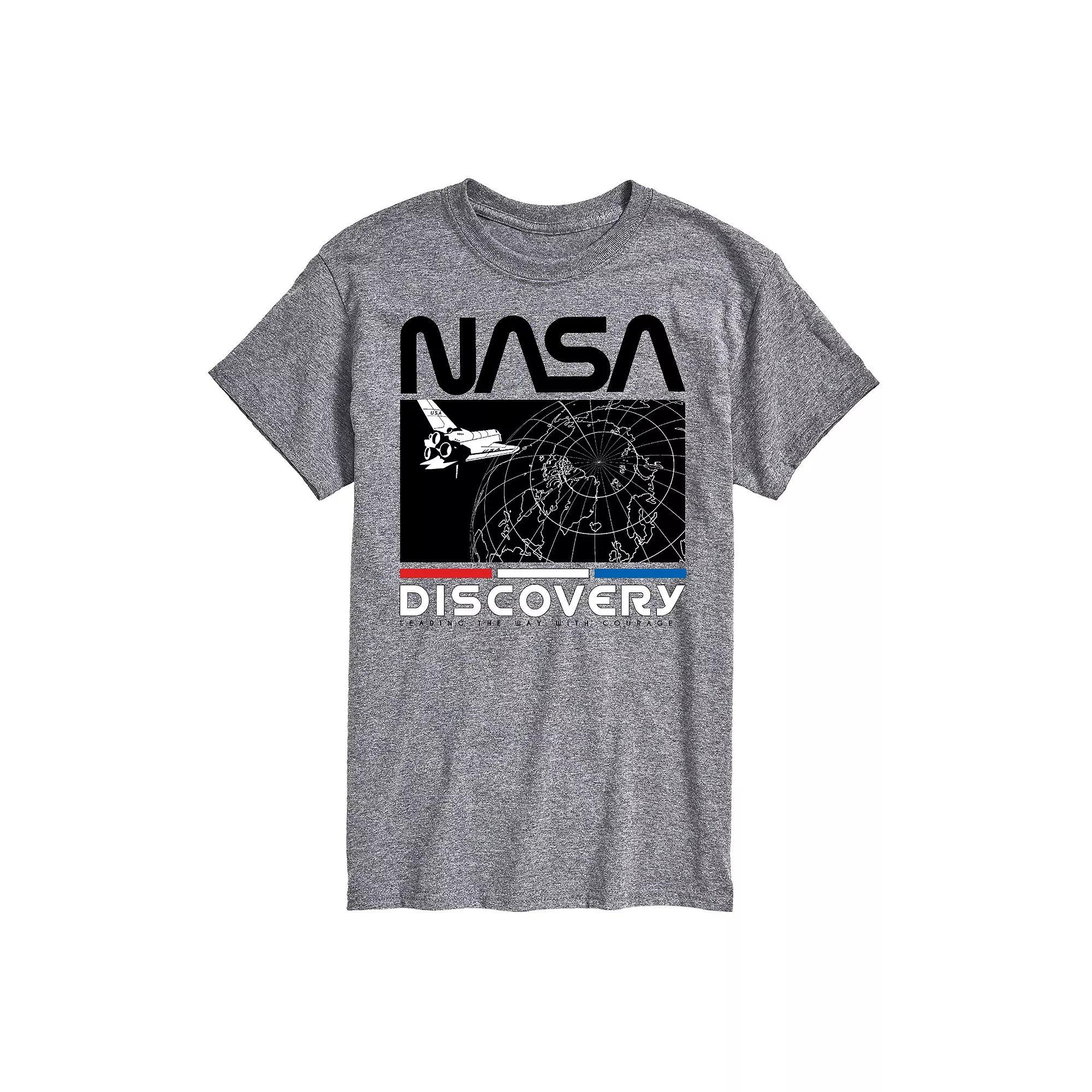 Big & Tall NASA Discovery Returns Tee, Men's, Size: XXL Tall, Gray Product Image
