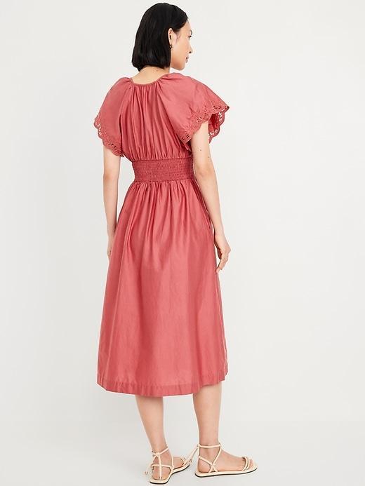 Waist-Defined Midi Dress Product Image