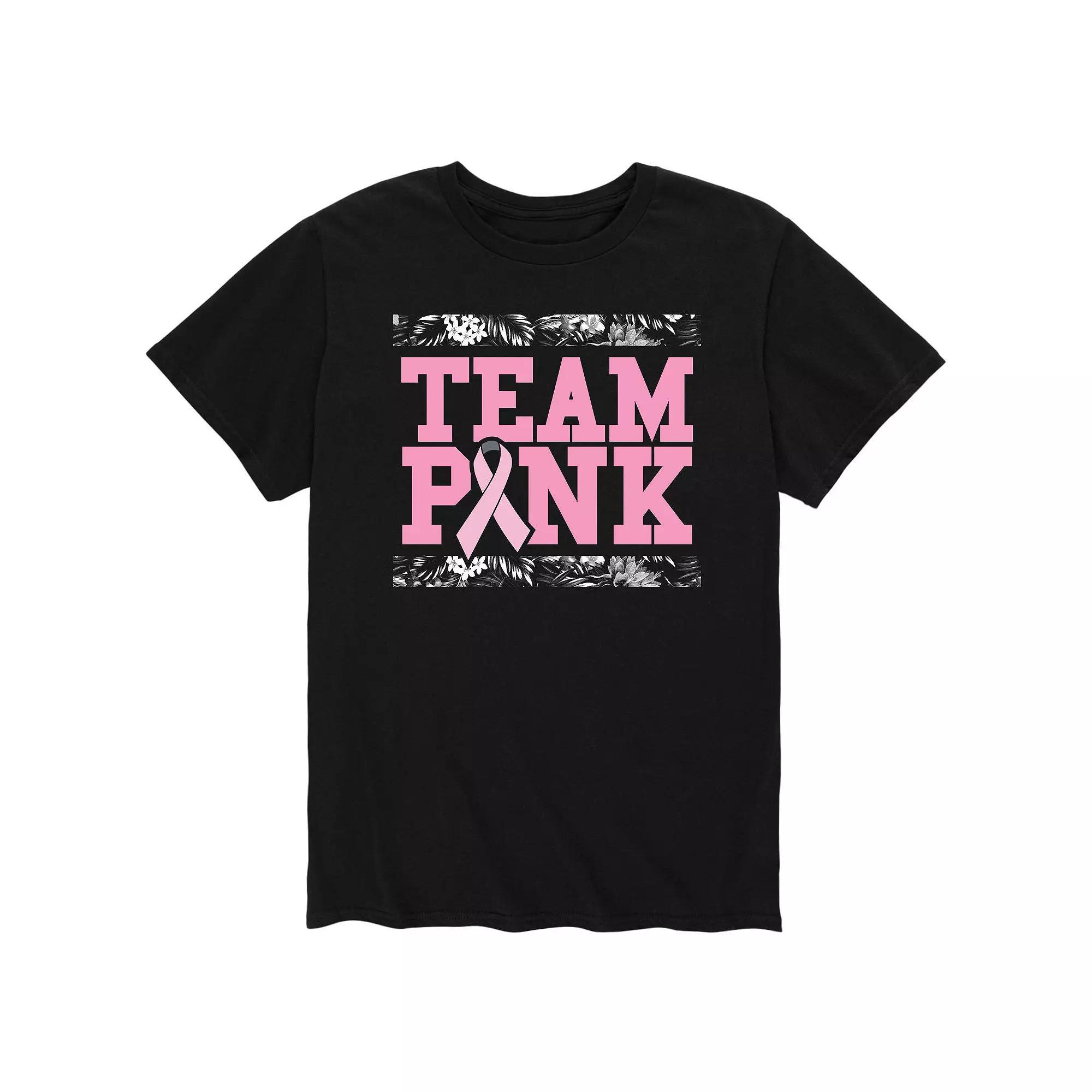 Mens Team Pink Tee Product Image