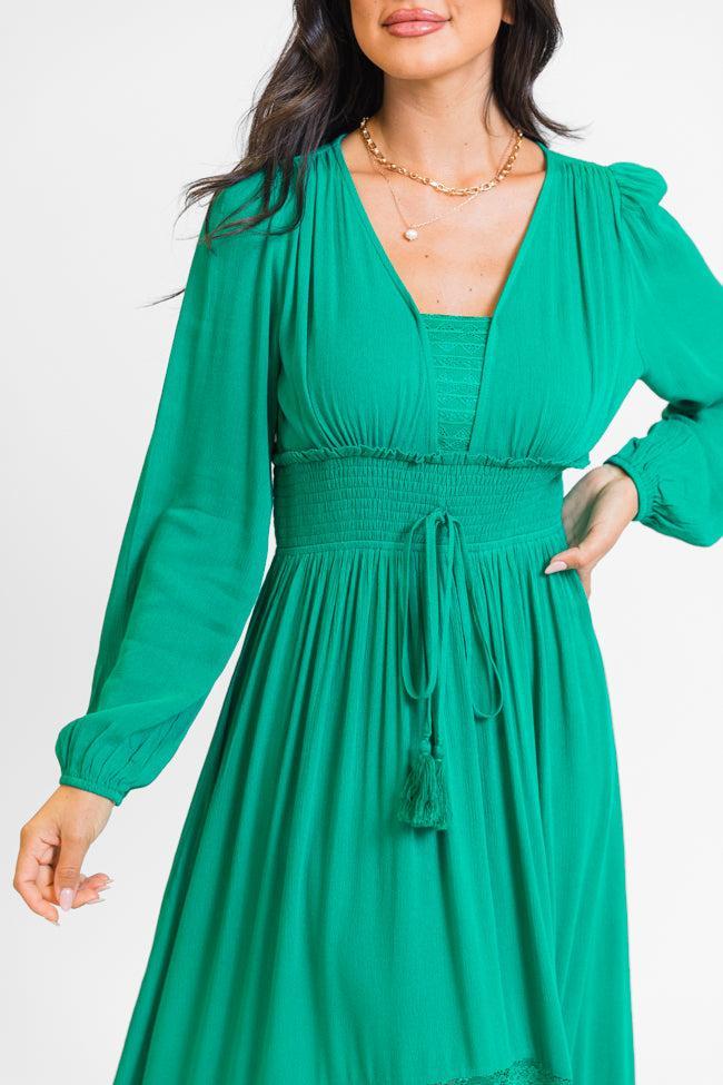 Lucky To Have You Jade Maxi Dress SALE Product Image