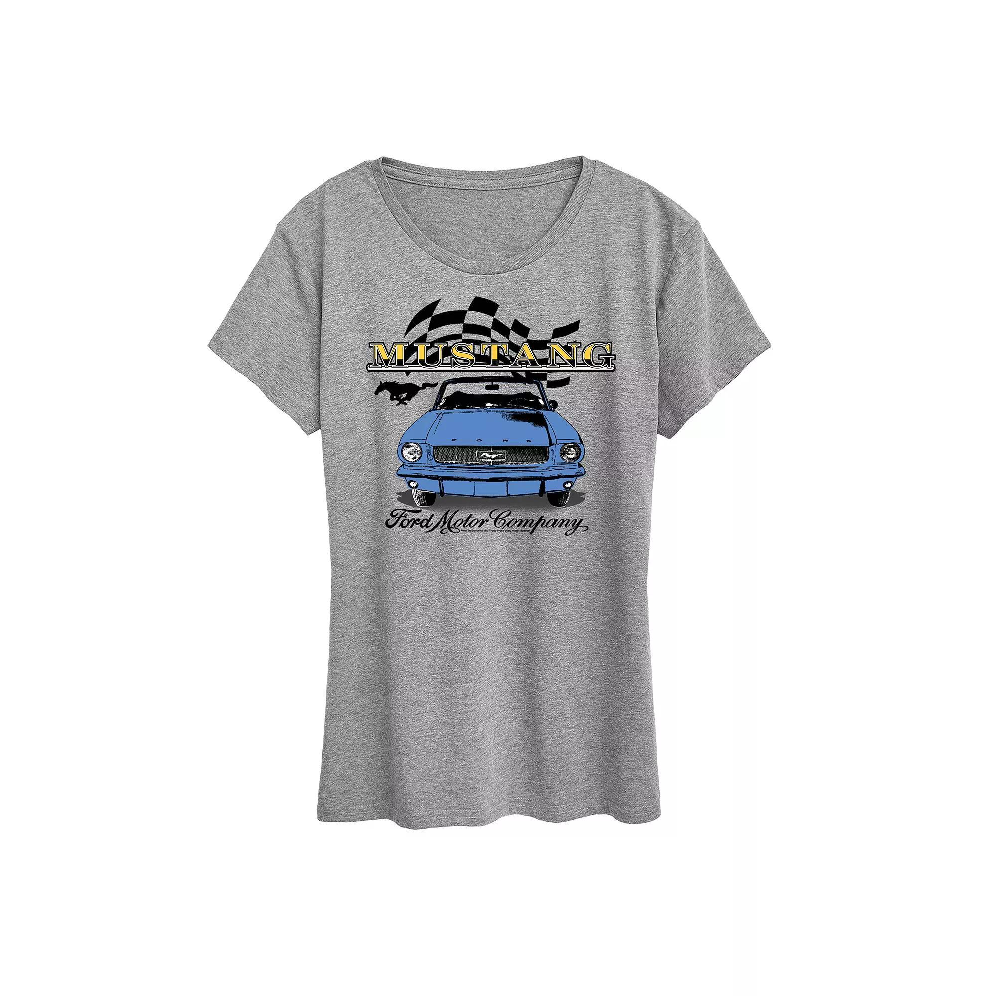Womens Ford Vintage Mustang Graphic Tee Product Image