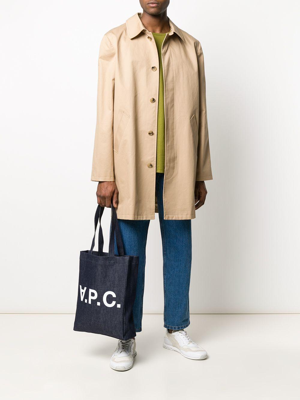 logo denim tote bag Product Image