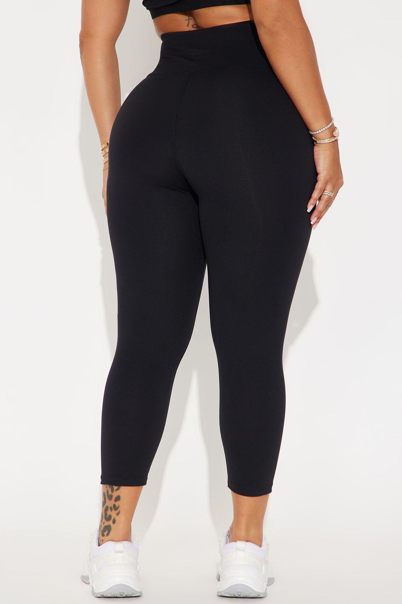 Flexibility Super Soft Capri Active Legging - Black Product Image