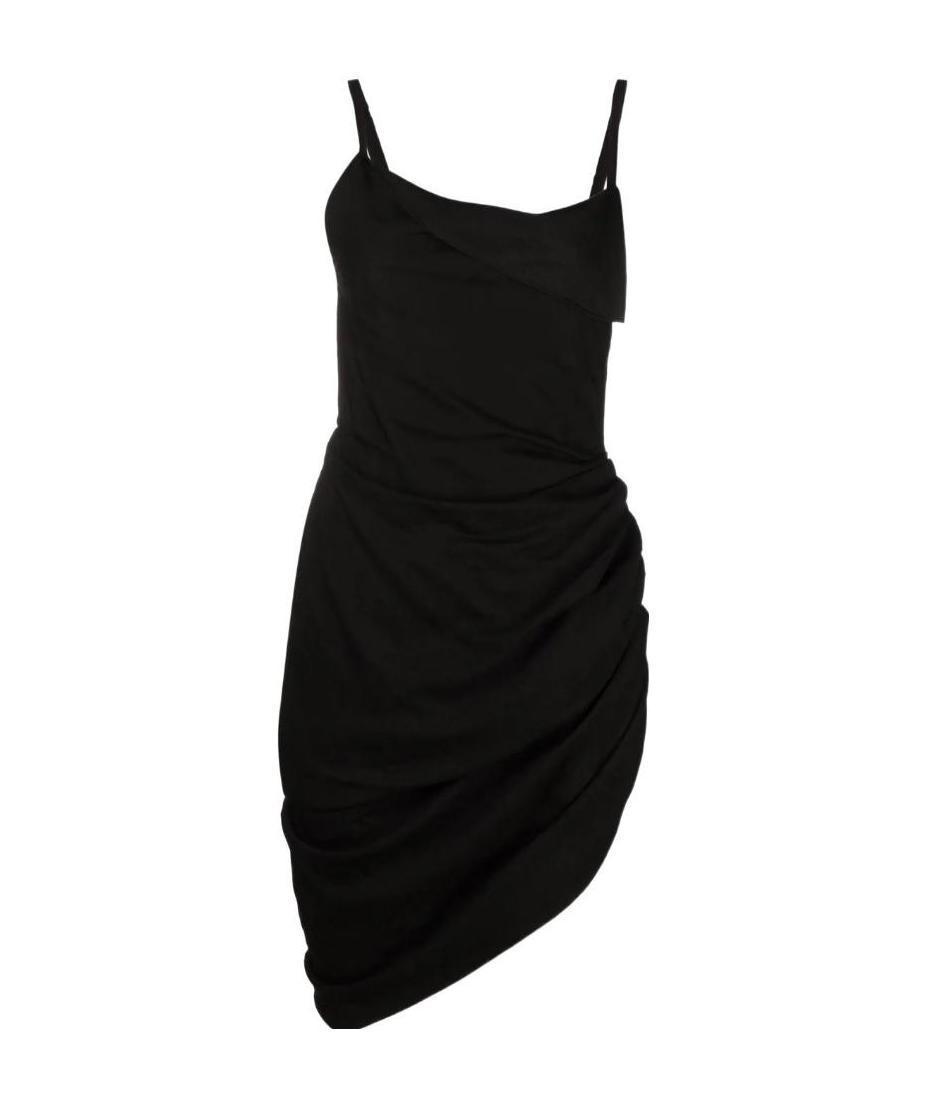 Black Le Papier 'La Robe Saudade' Minidress Product Image