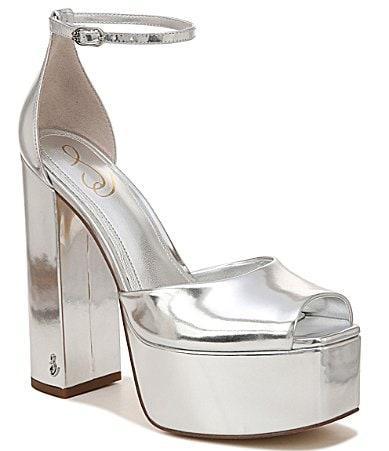 Sam Edelman Womens Kori Flora High Heel Platform Sandals Product Image