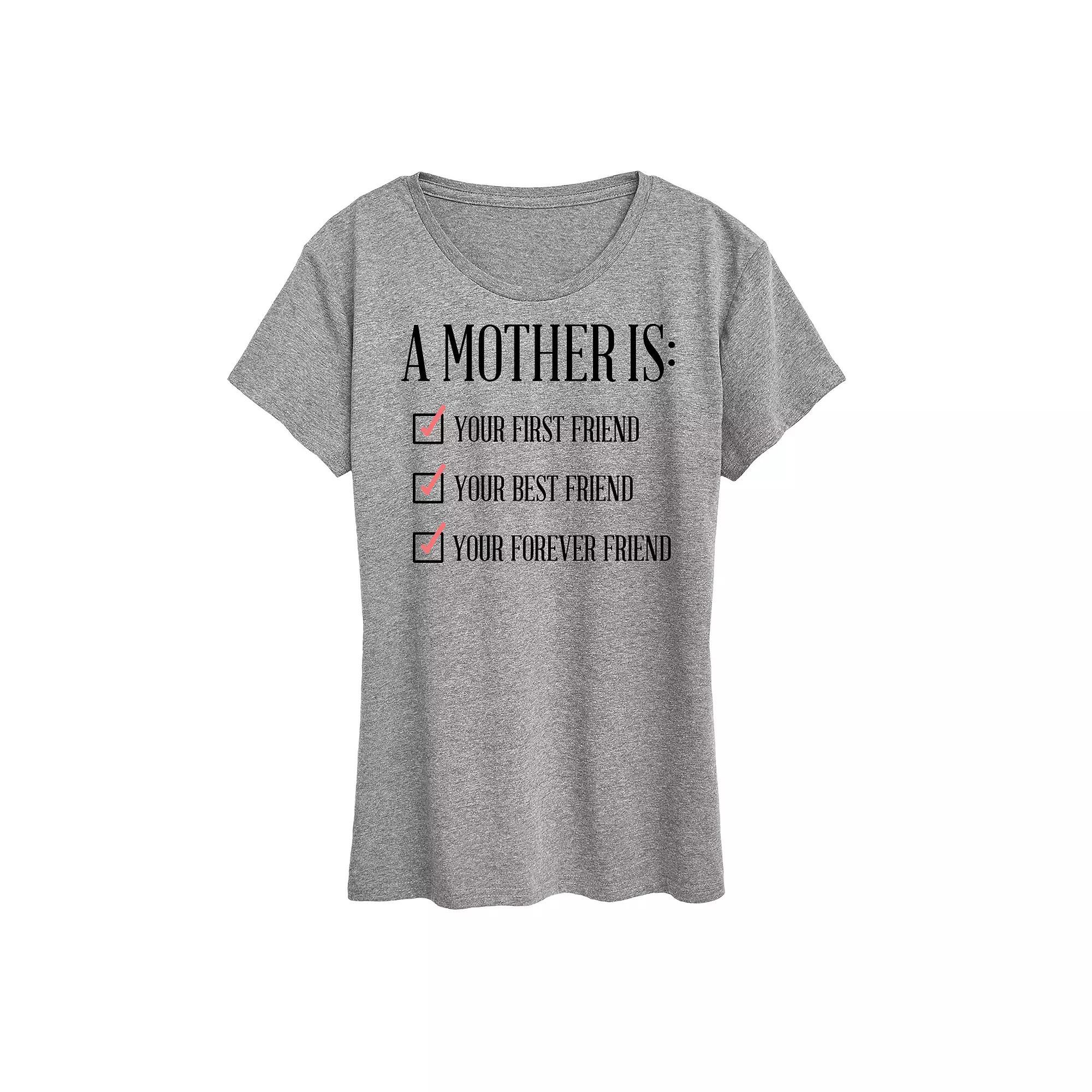 Womens A Mother Is Graphic Tee Product Image