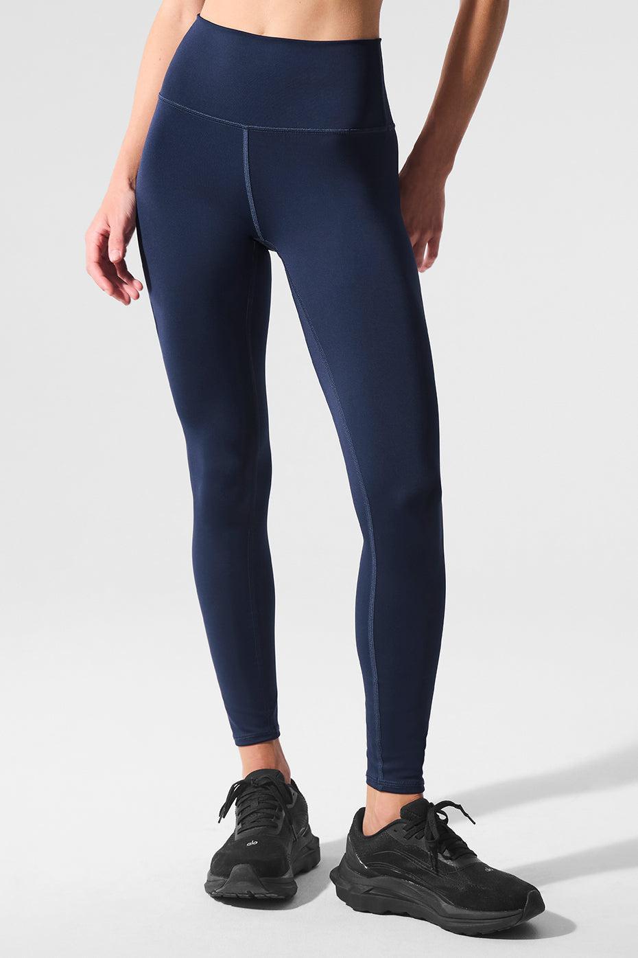 Alo Yoga | 7/8 High-Waist Airlift Legging Blue Product Image