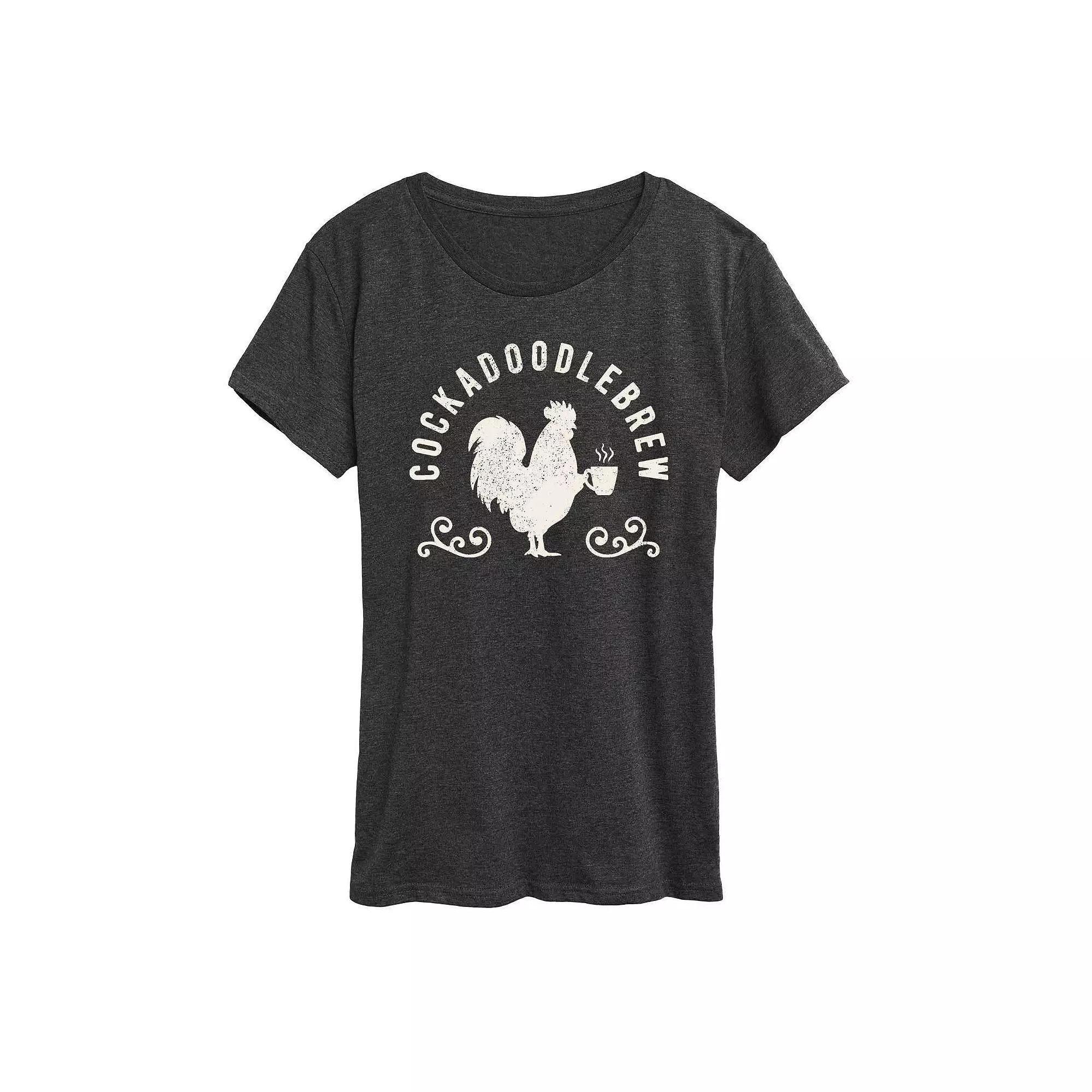 Womens Cockadoodlebrew Graphic Tee, Girls Product Image