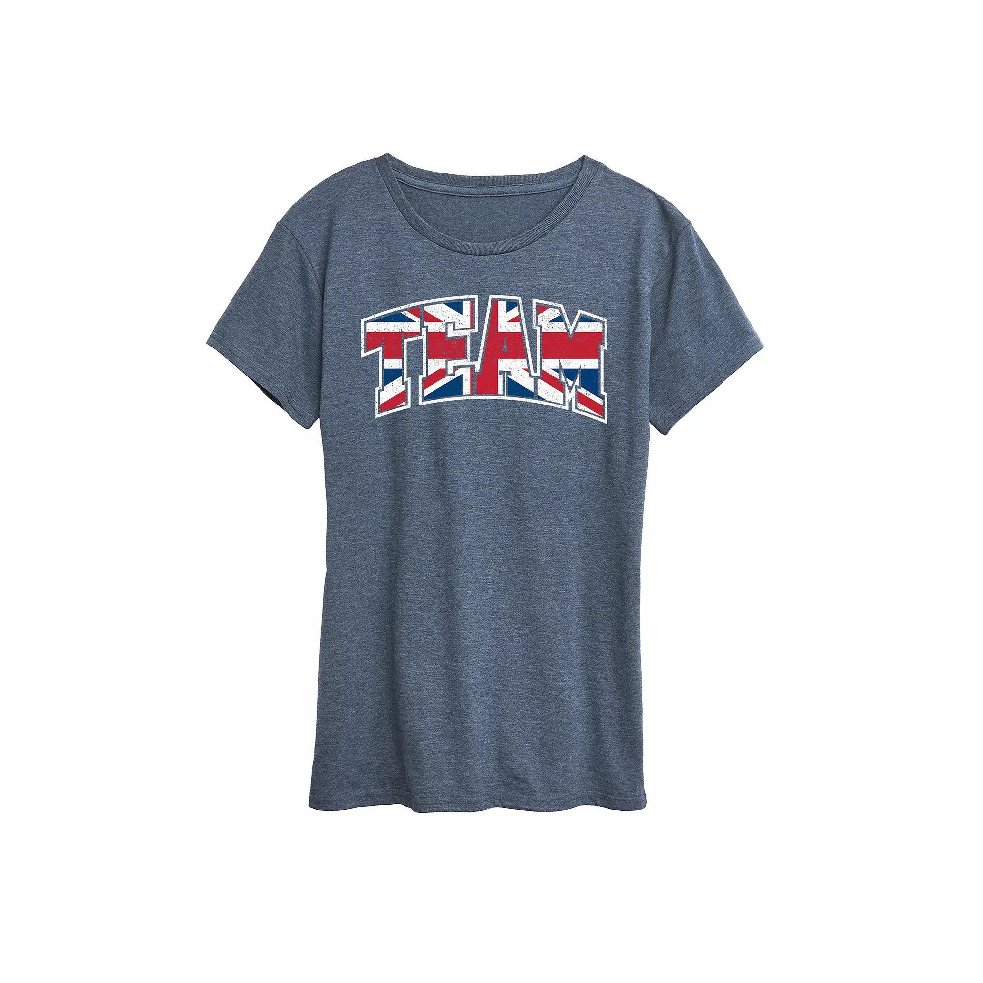 Womens Peace Love Beach Graphic Tee Grey Green Product Image