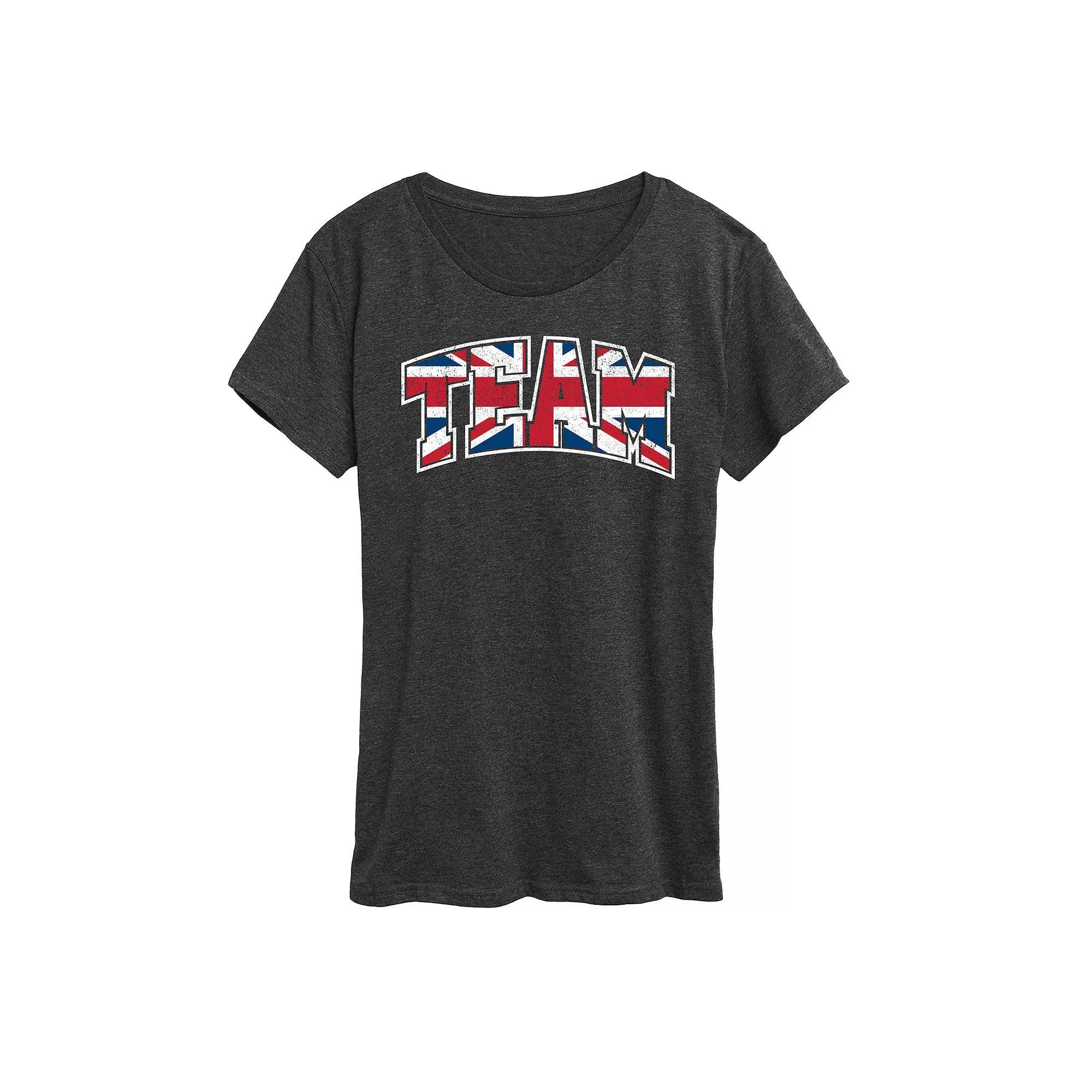 Womens Beaches Booze And Besties Graphic Tee Heather Grey Product Image