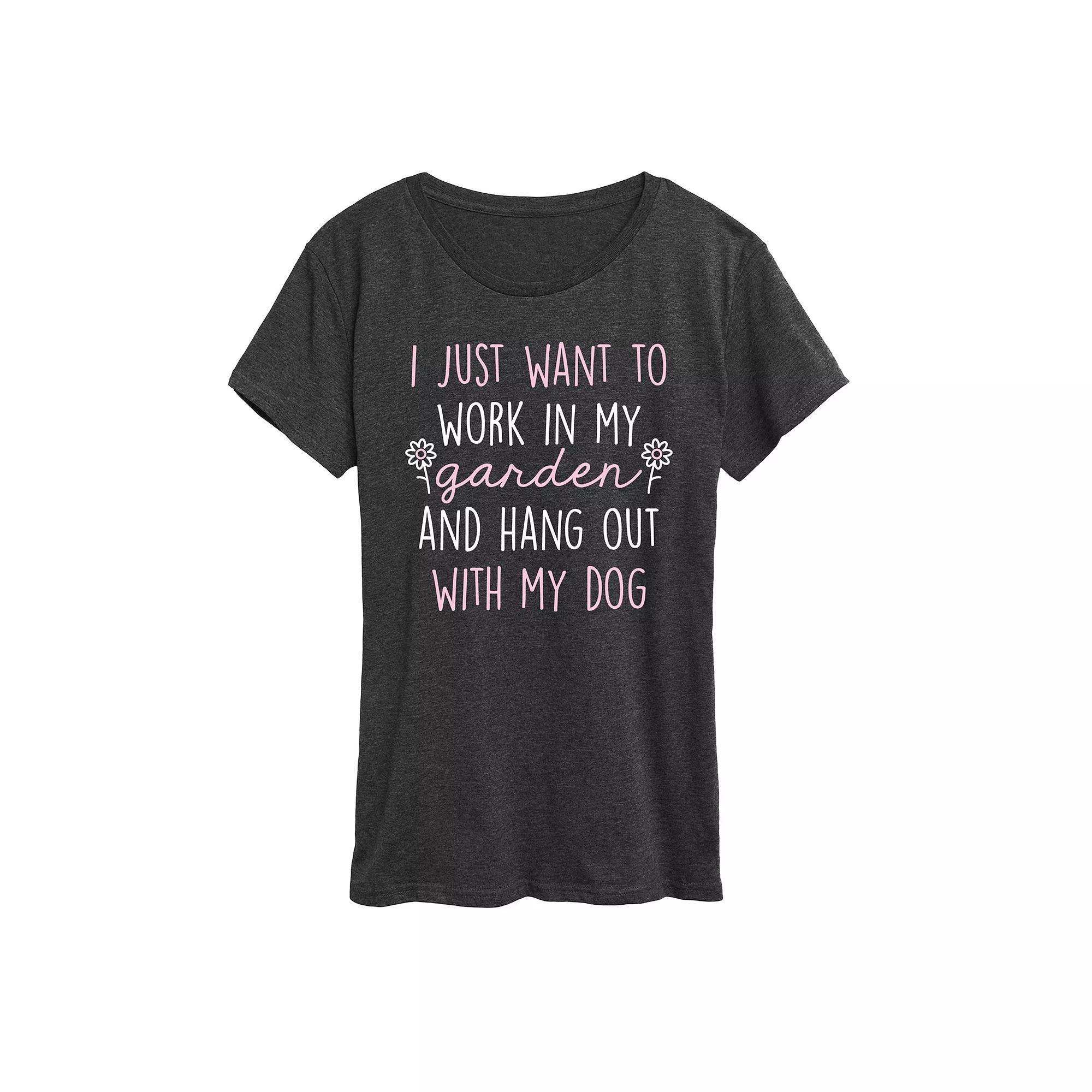 Womens Pastel Dandelions Graphic Tee, Girls Product Image