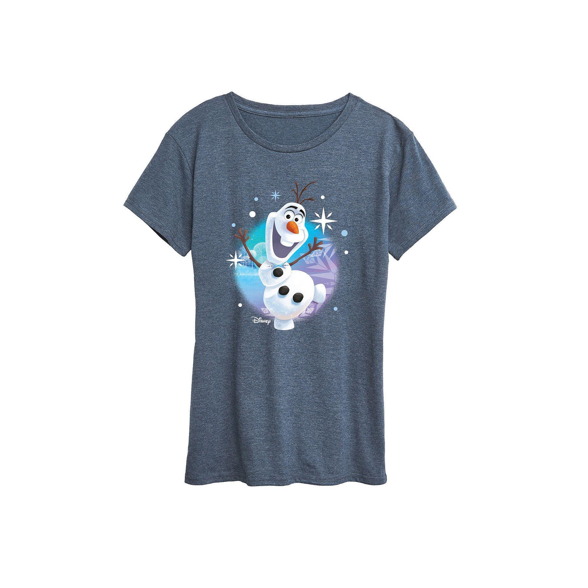 Womens Peanuts Snoopy & Woodstock Heart Graphic Tee Grey Blue Product Image