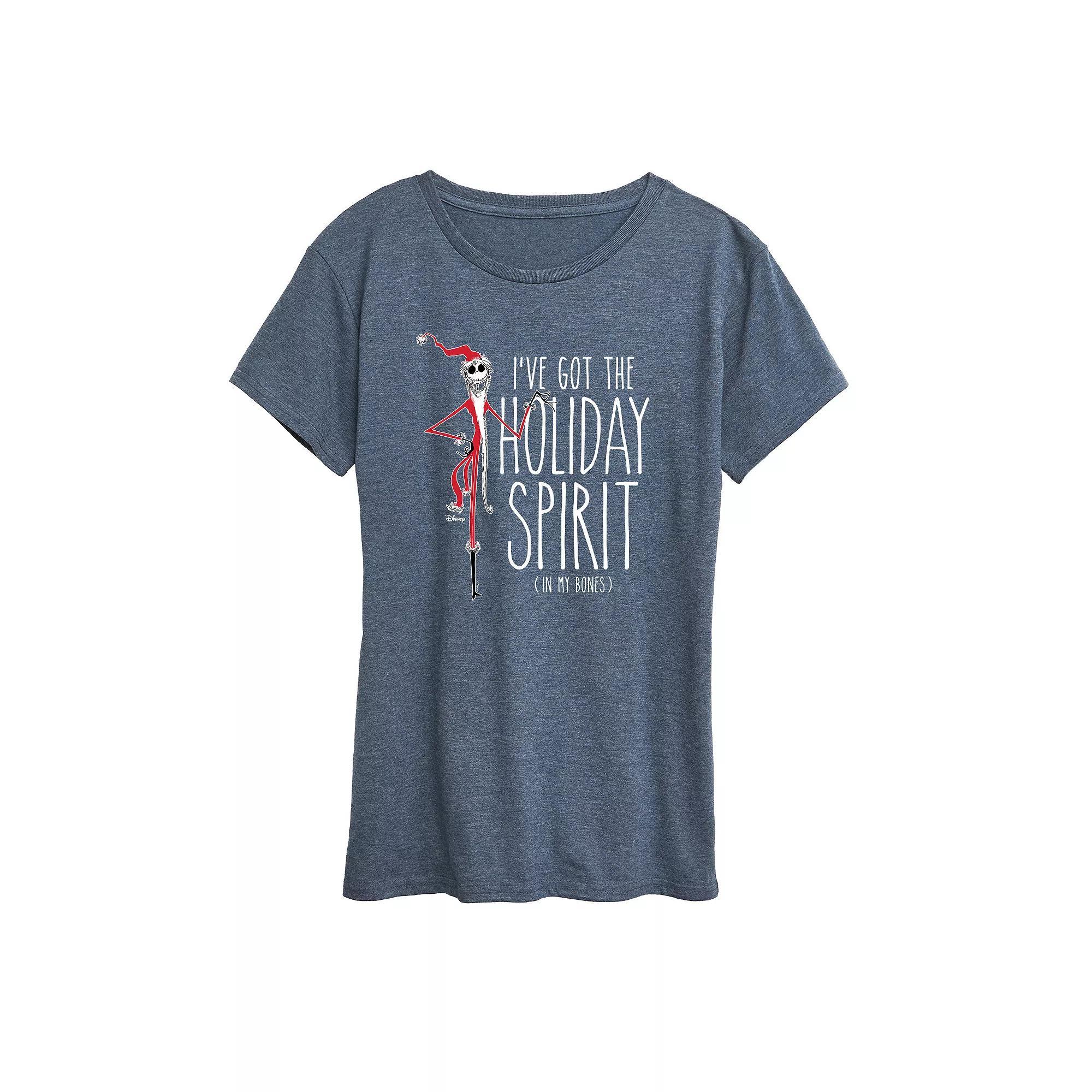 Womens My Dog Is My Bestie Graphic Tee, Girls Grey Blue Product Image