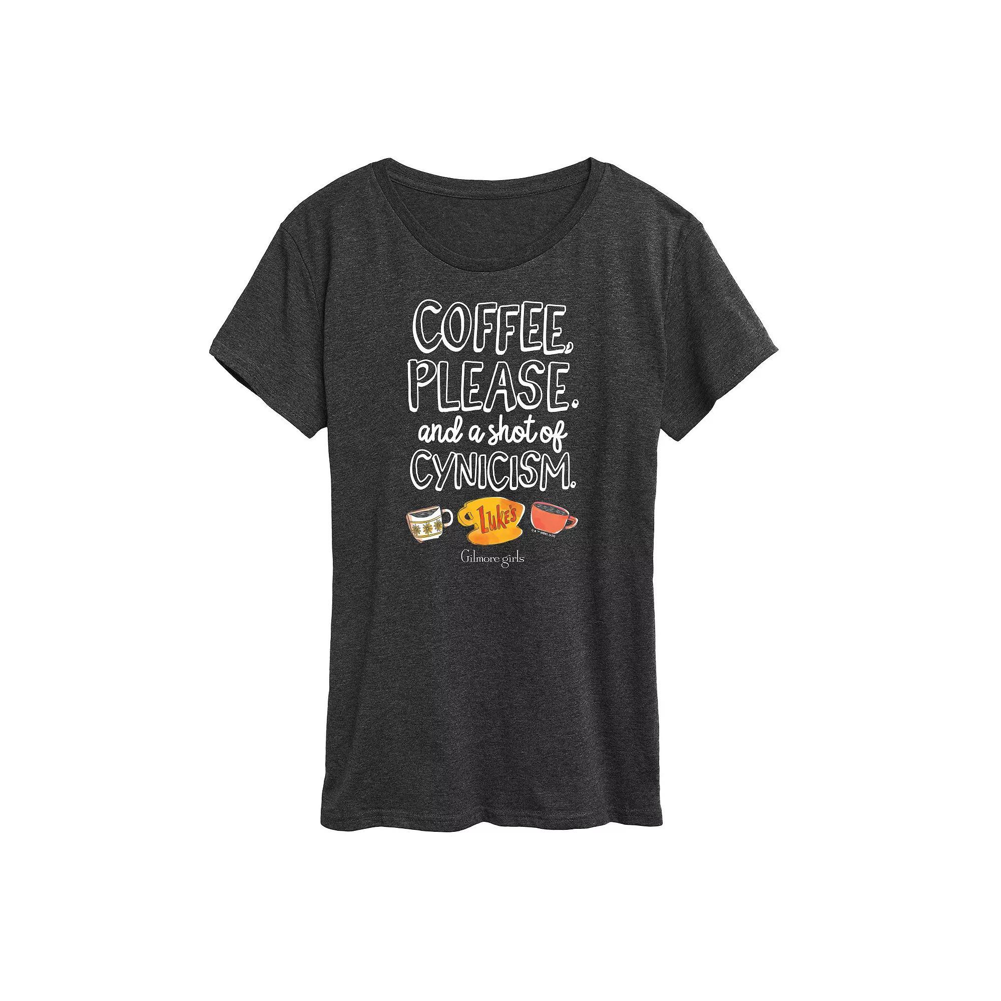 Womens So Very Thankful Graphic Tee Grey Green Product Image