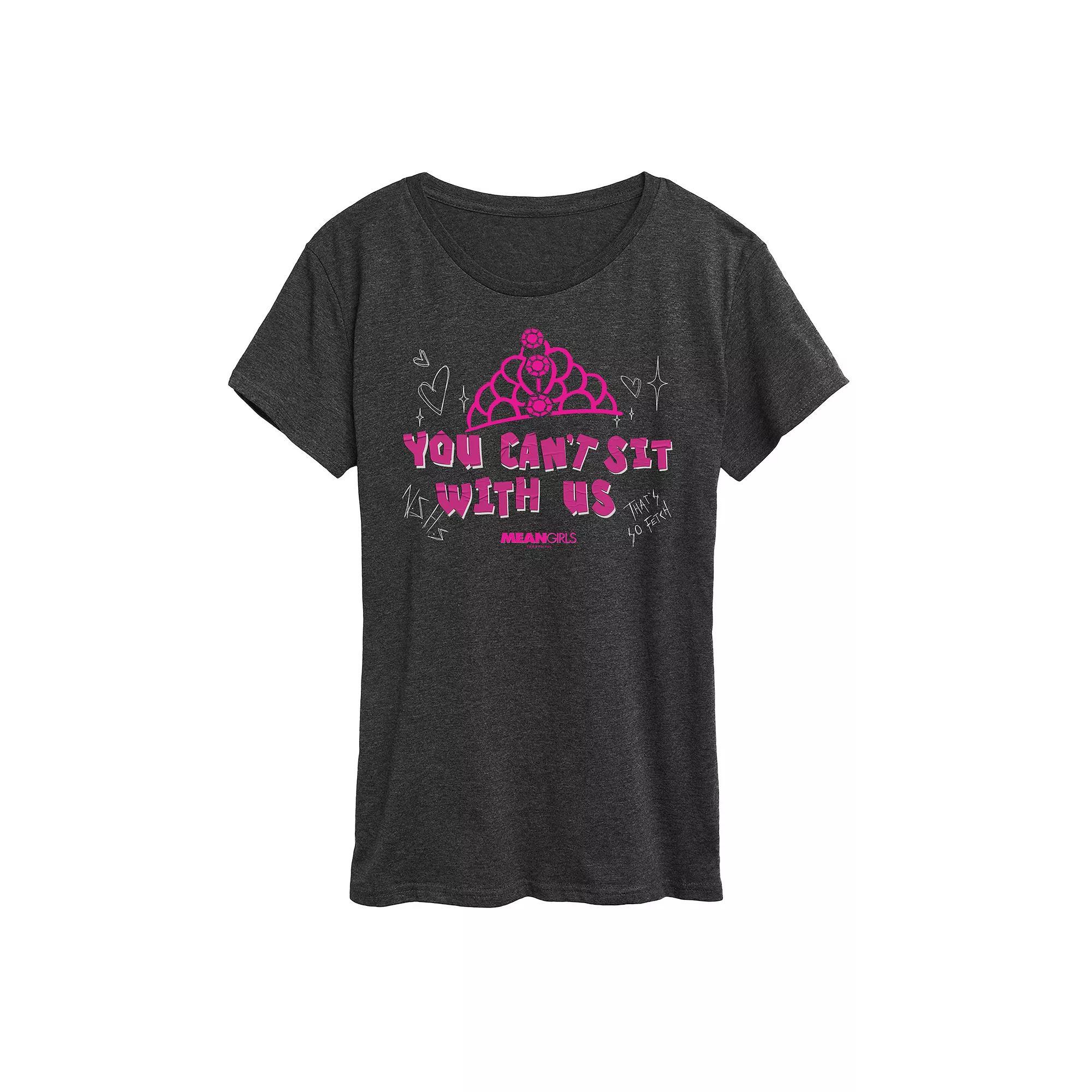 Womens Unapologetically Myself Graphic Tee, Girls Blue Product Image
