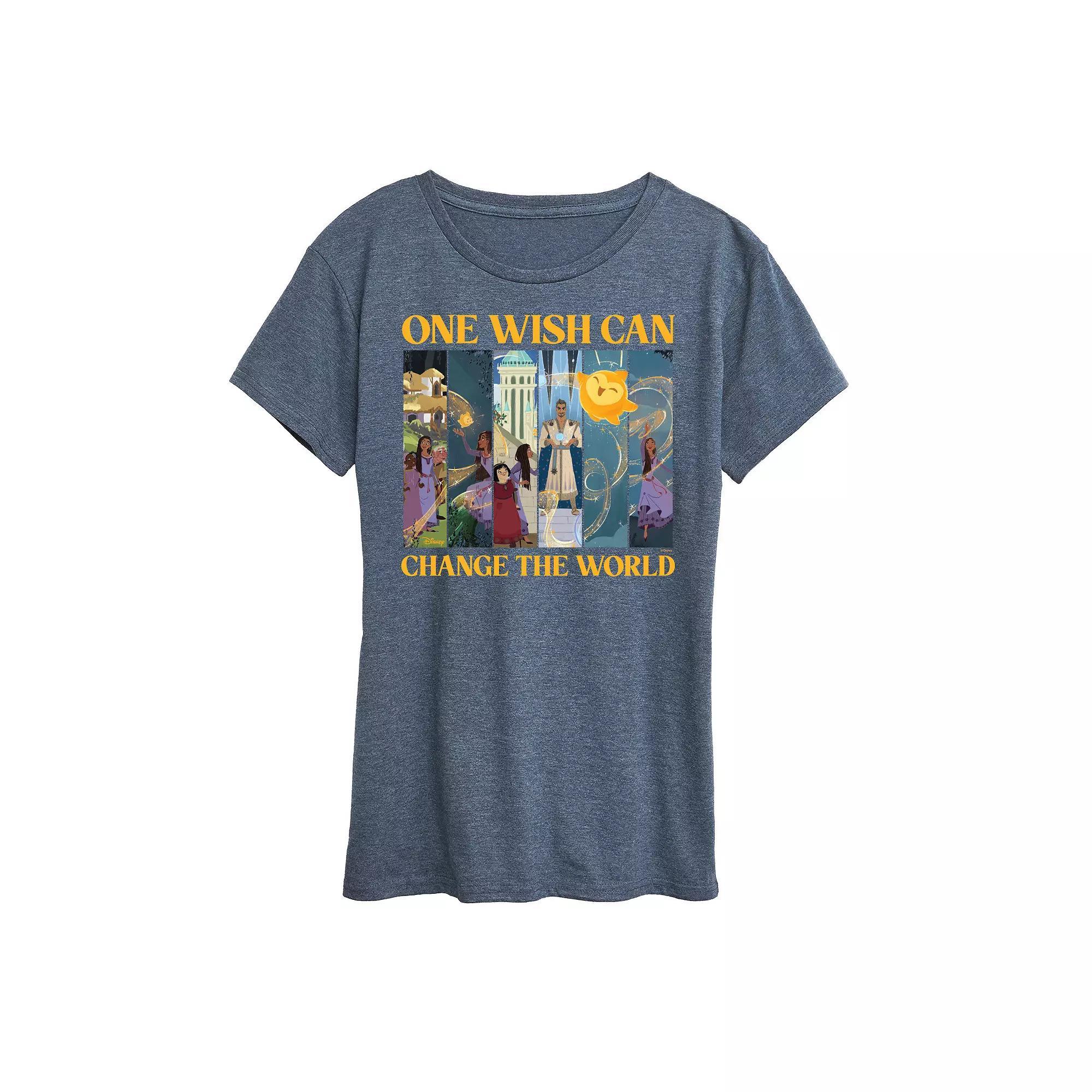 Womens Line Drawing Sea Turtle Graphic Tee Grey Blue Product Image