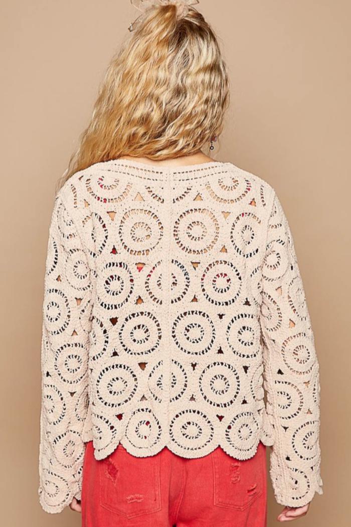 Crocher Cardigan Product Image