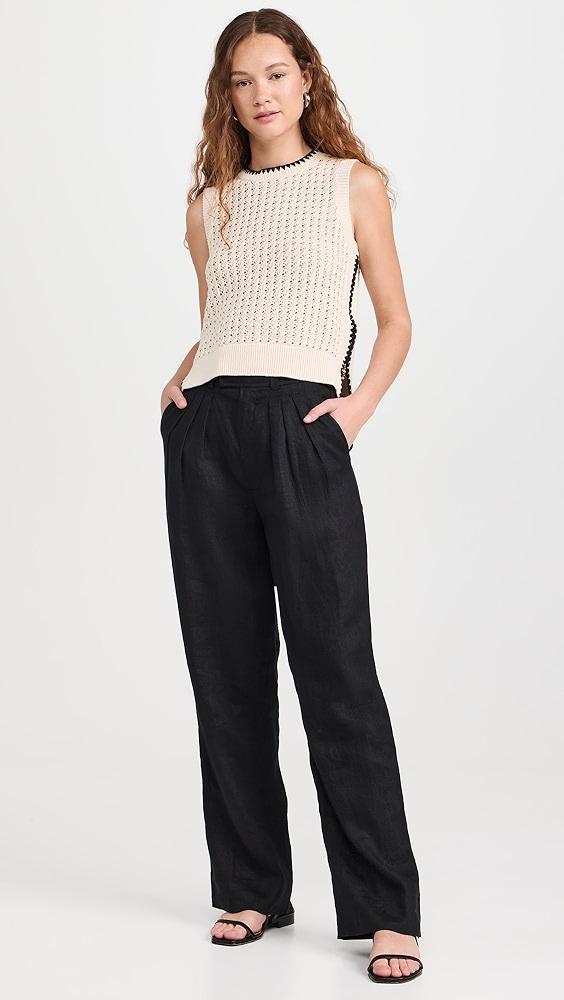 Varley Delaney Knit Vest | Shopbop Product Image