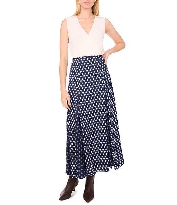 1. STATE Woven Printed Hanky Maxi A-Line Skirt Product Image
