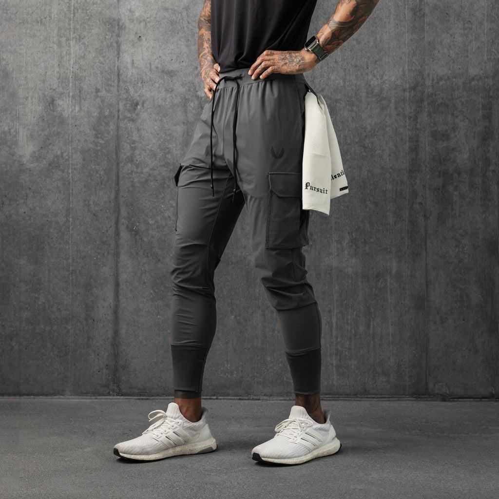 0825. Tetra-Lite® Cargo High Rib Jogger - Space Grey Product Image