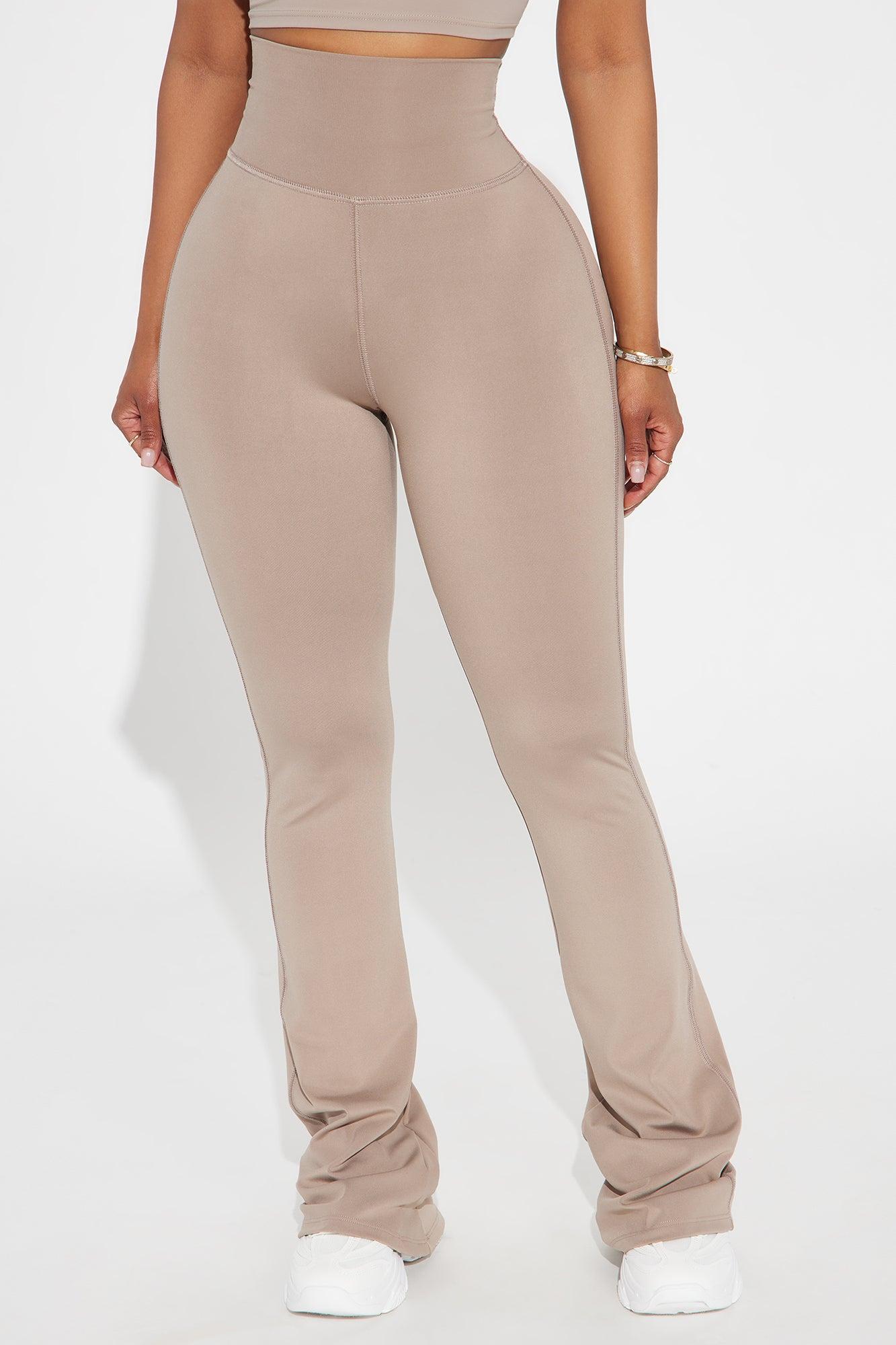 Break A Sweat Active Yoga Pant - Taupe Product Image