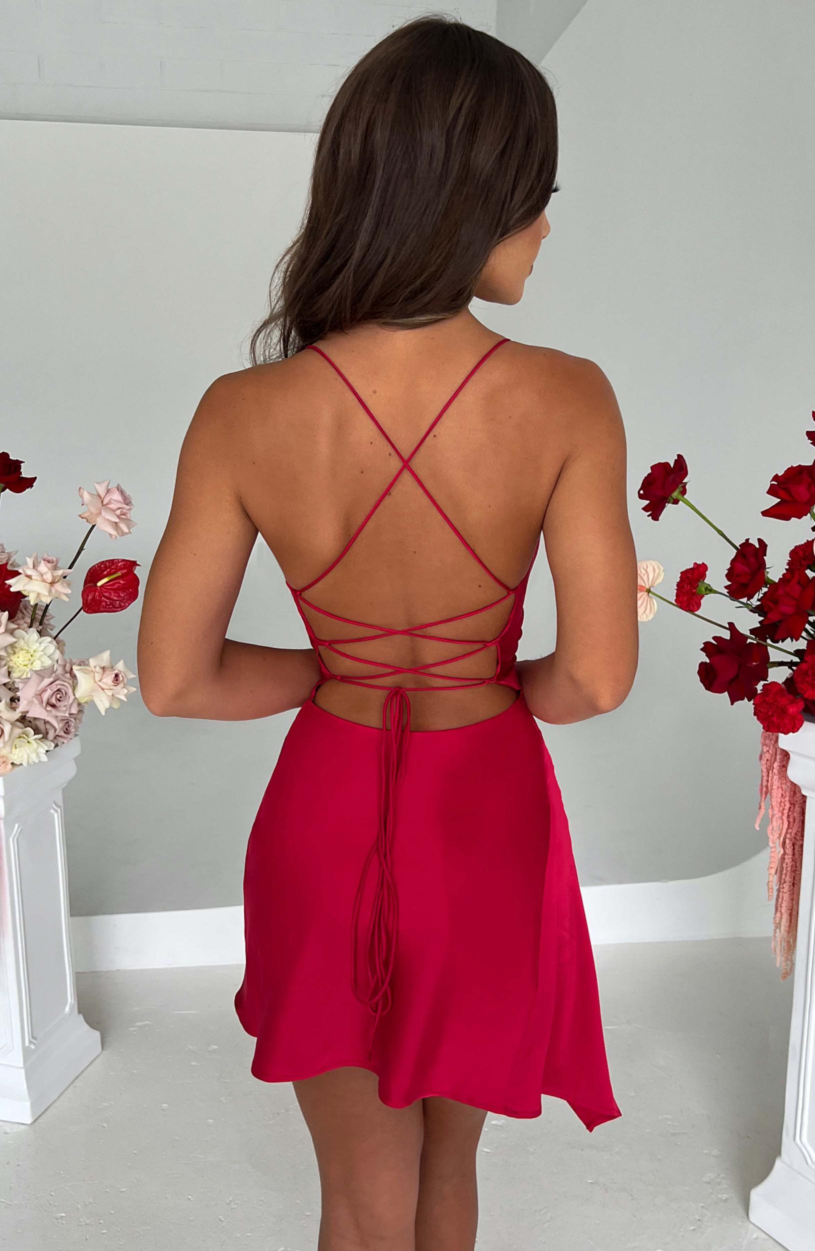 Ilia Mini Dress - Red Product Image