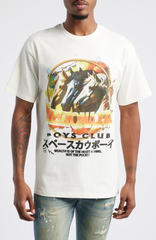 Billionaire Boys Club Wild Graphic T-Shirt in Whisper White at Nordstrom, Size Small Product Image